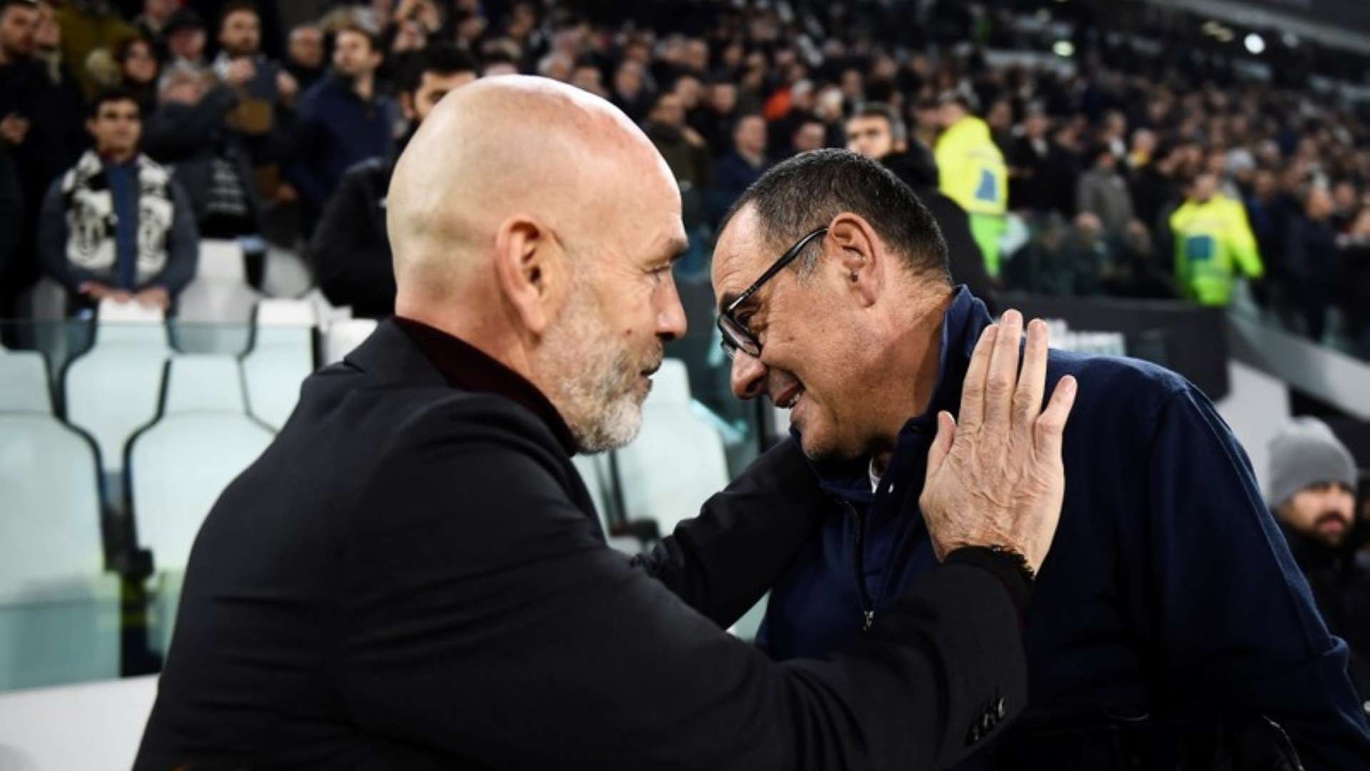 Maurizio Sarri Stefano Pioli Juventus Milan