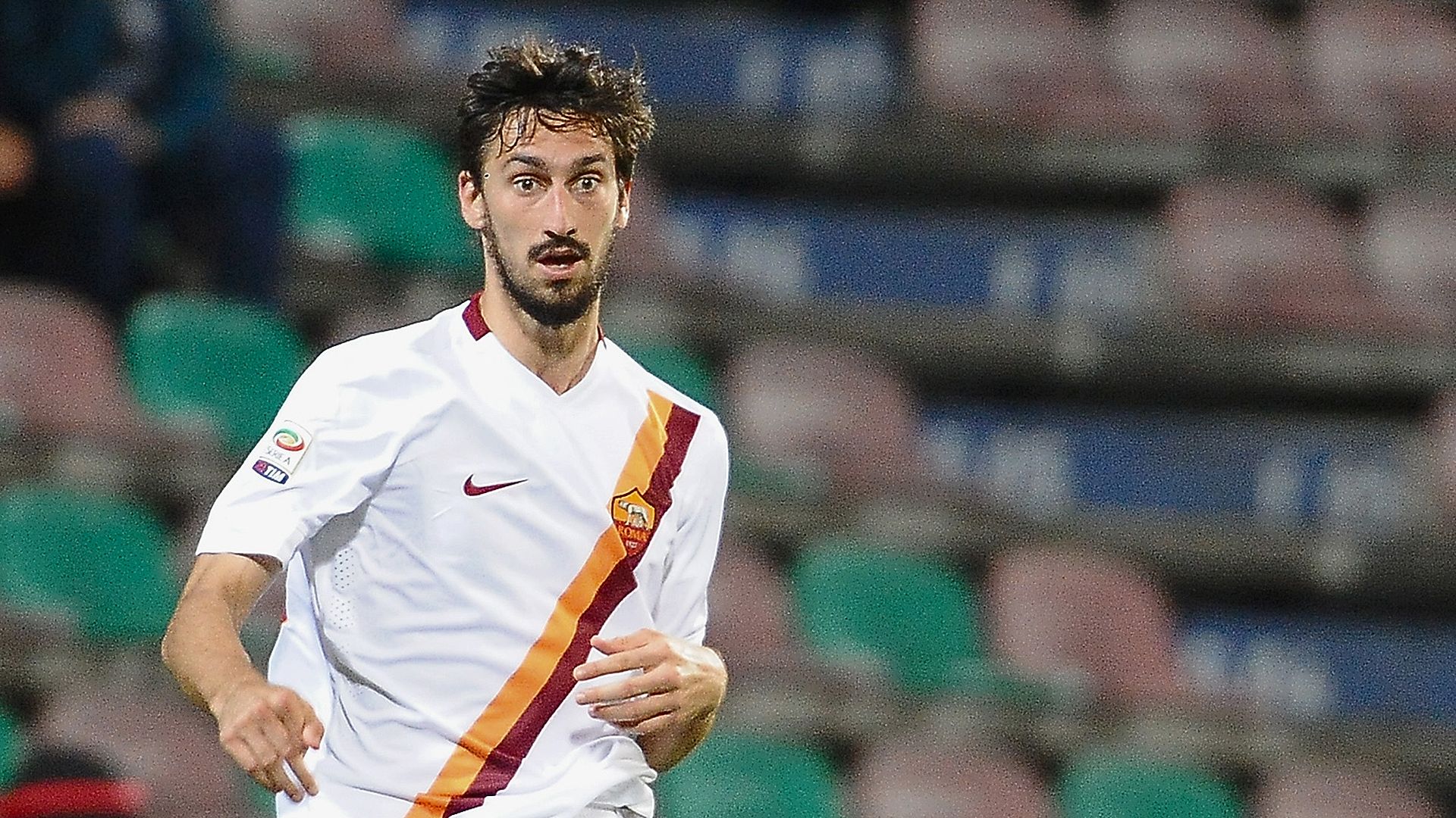 Davide Astori AS Roma US Sassuolo Calcio 04292015