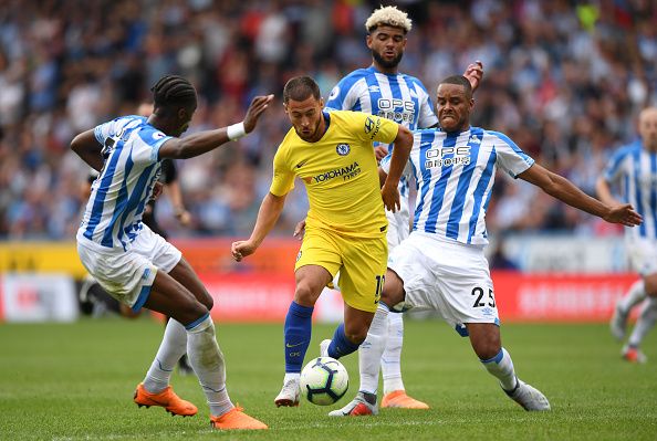 Eden Hazard vs Huddersfield