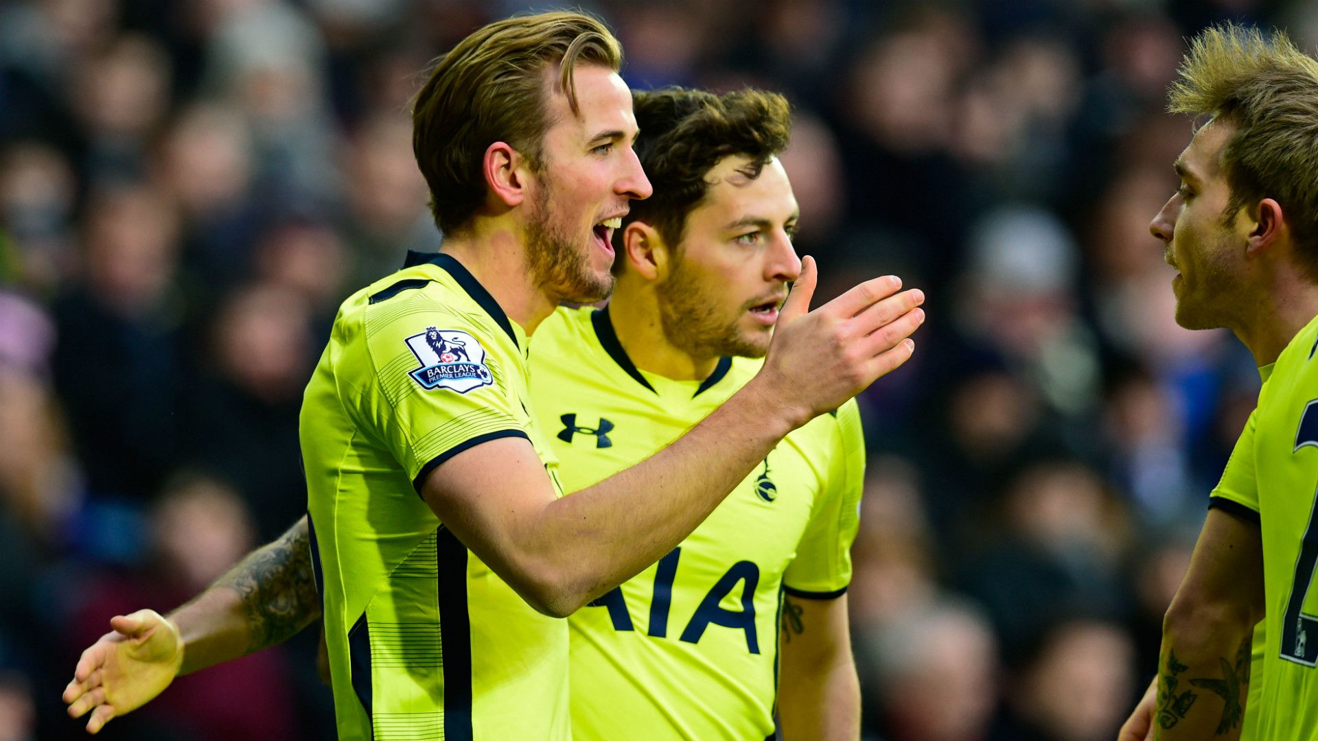 Harry Kane Ryan Mason Christian Eriksen West Brom Tottenham Premier League 31012015