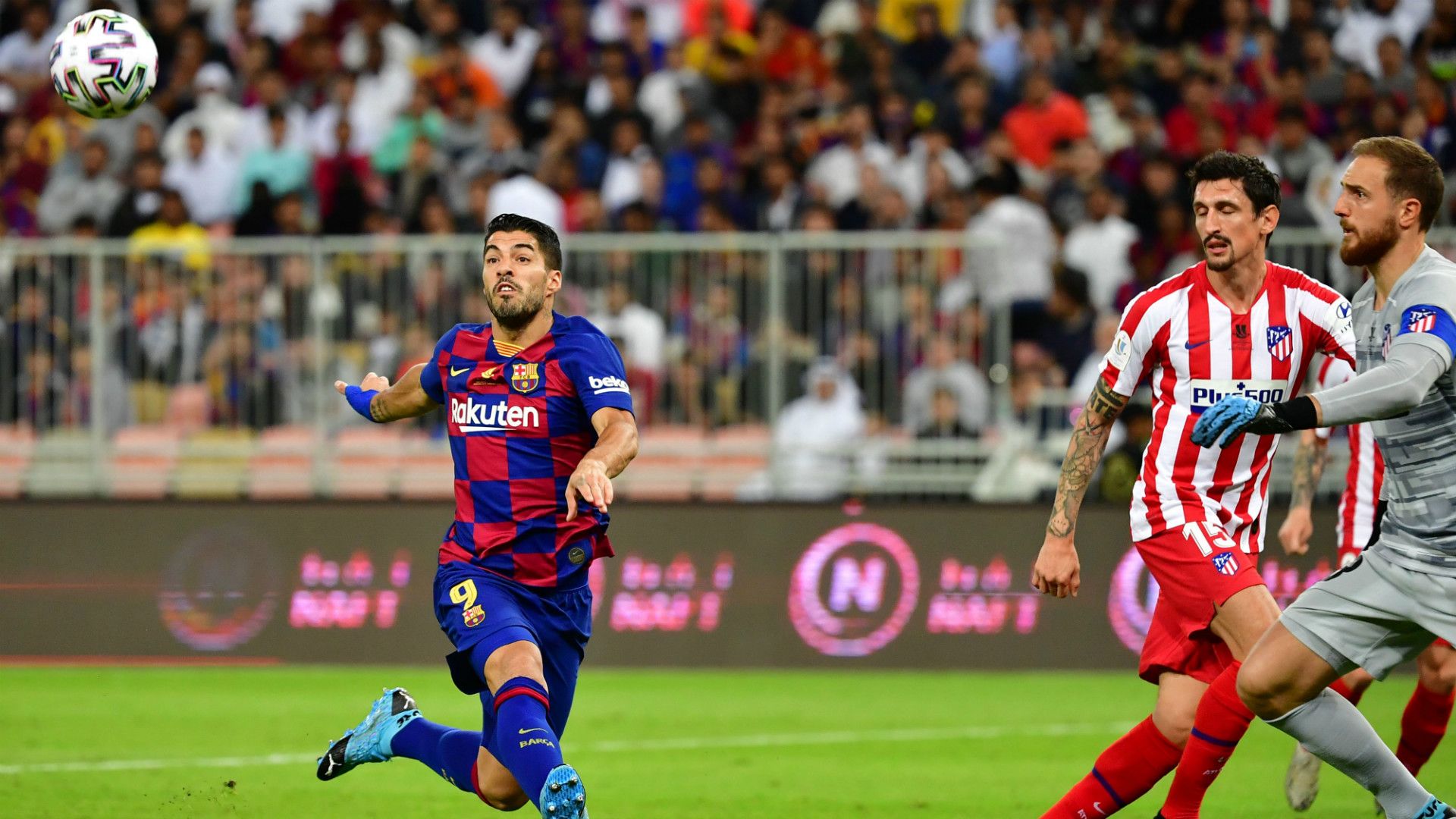 Luis Suarez Barcelona Atletico Supercup 2020