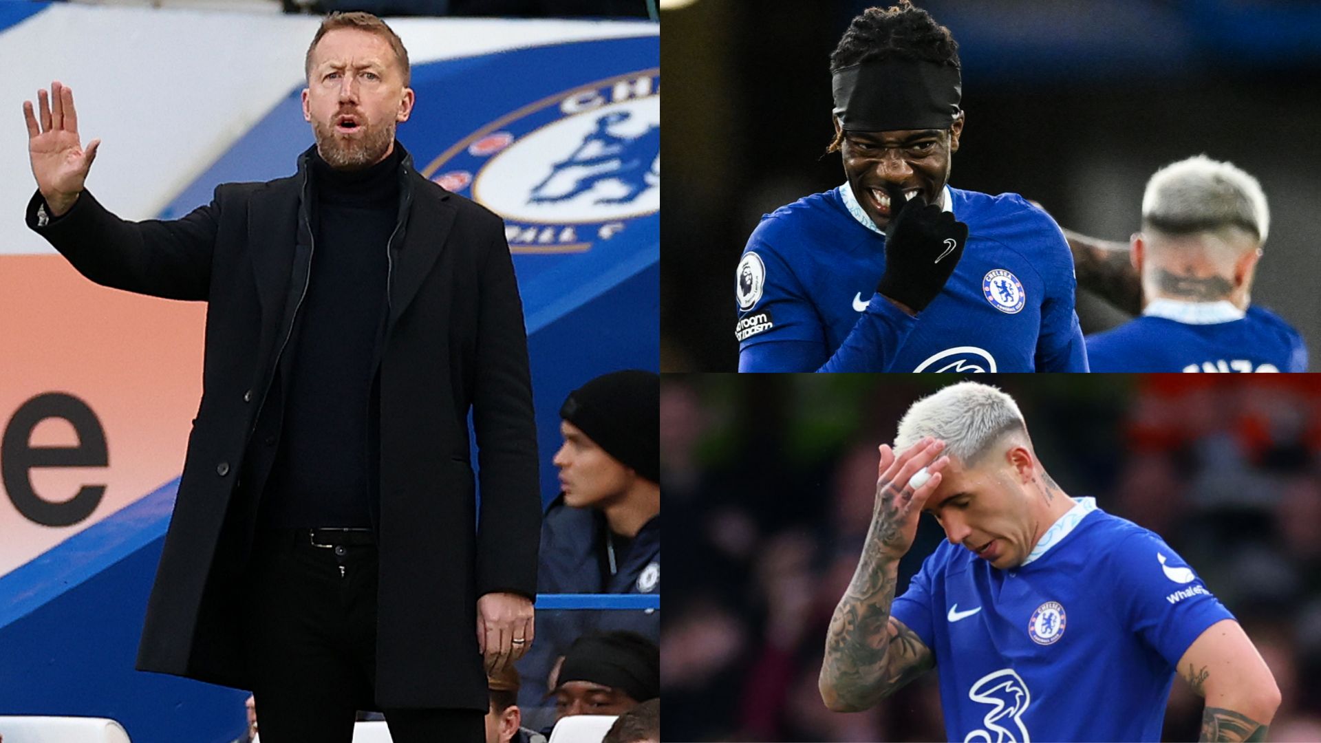 Graham Potter Chelsea players