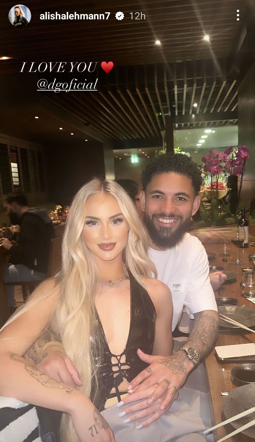 Alisha Lehmann Douglas Luiz