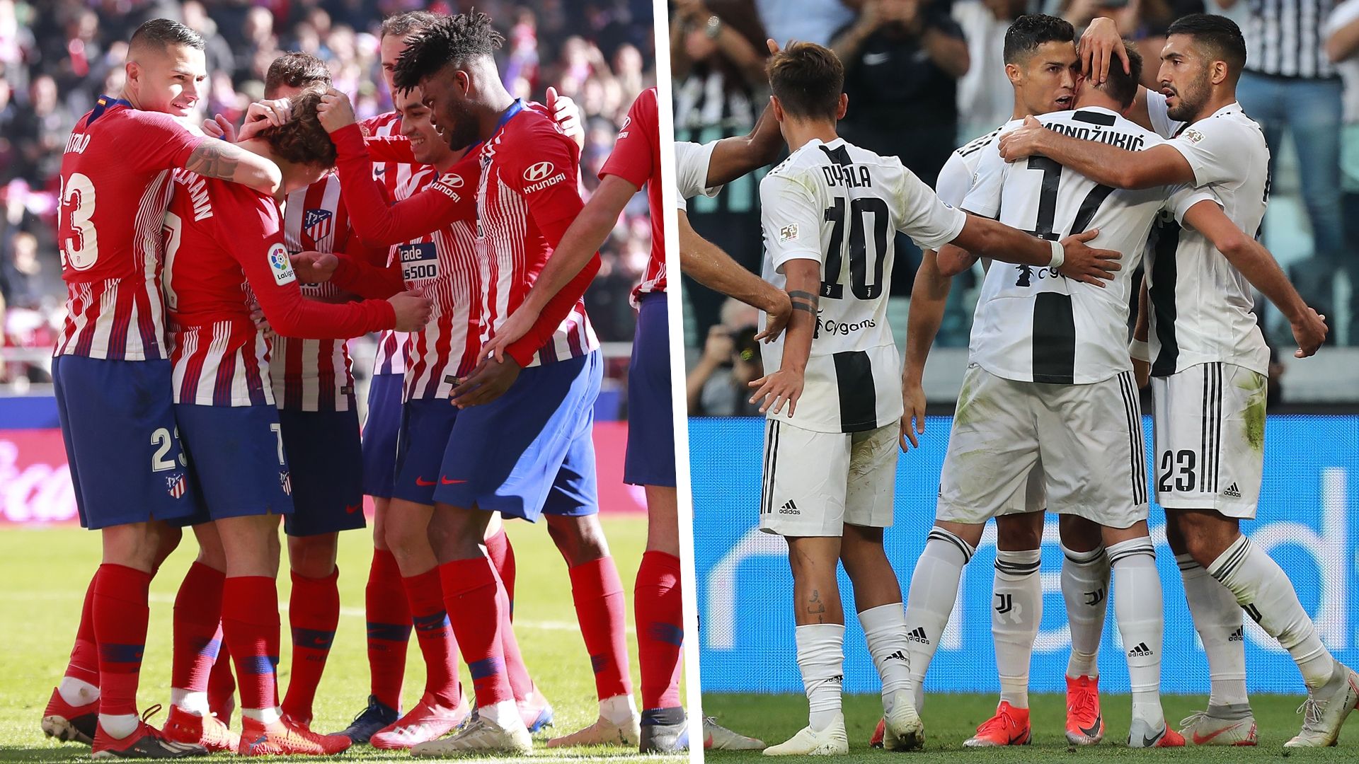Atletico Madrid Juventus Champions League