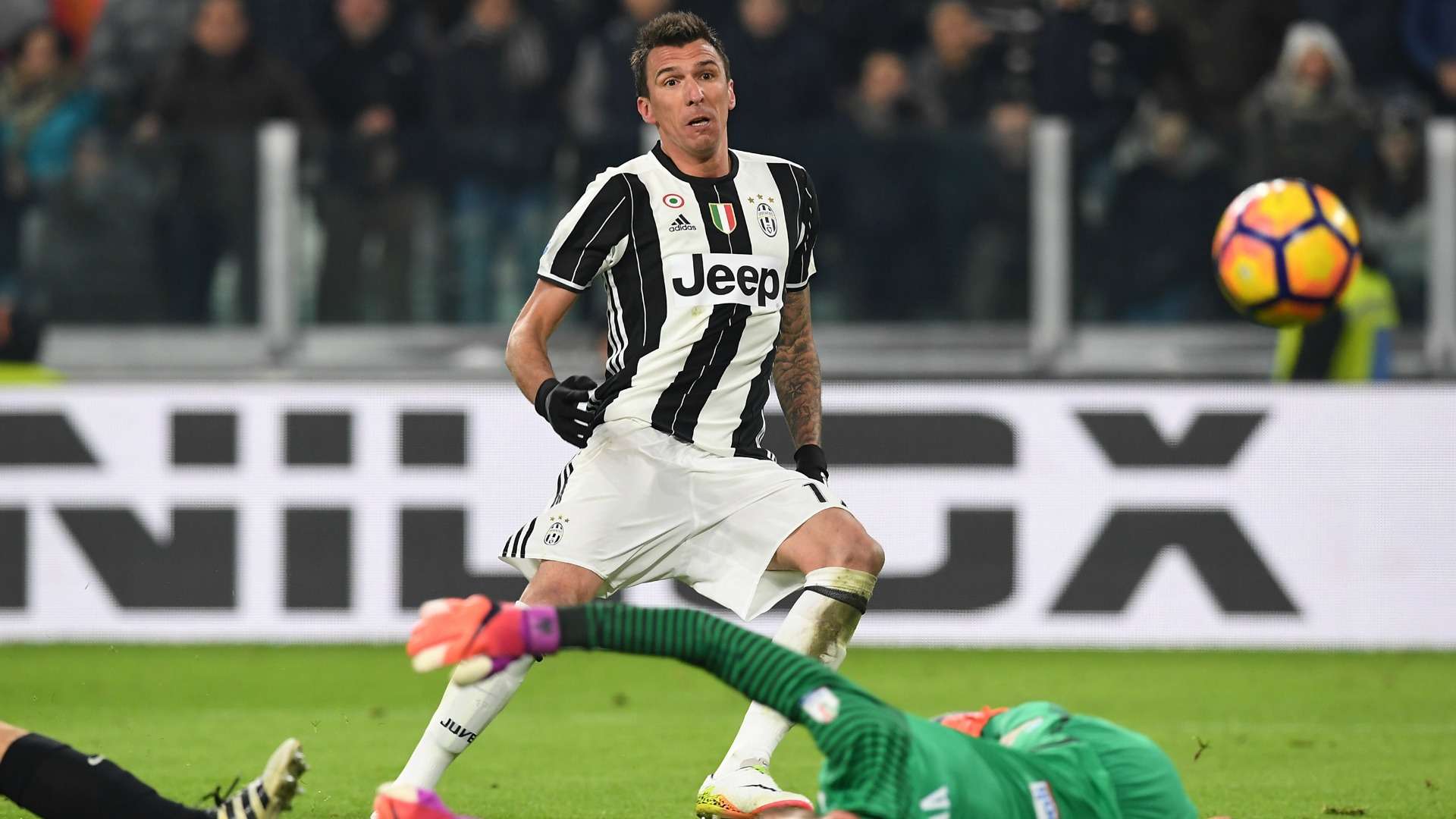 Mario Mandzukic Juventus Atalanta Coppa Italia