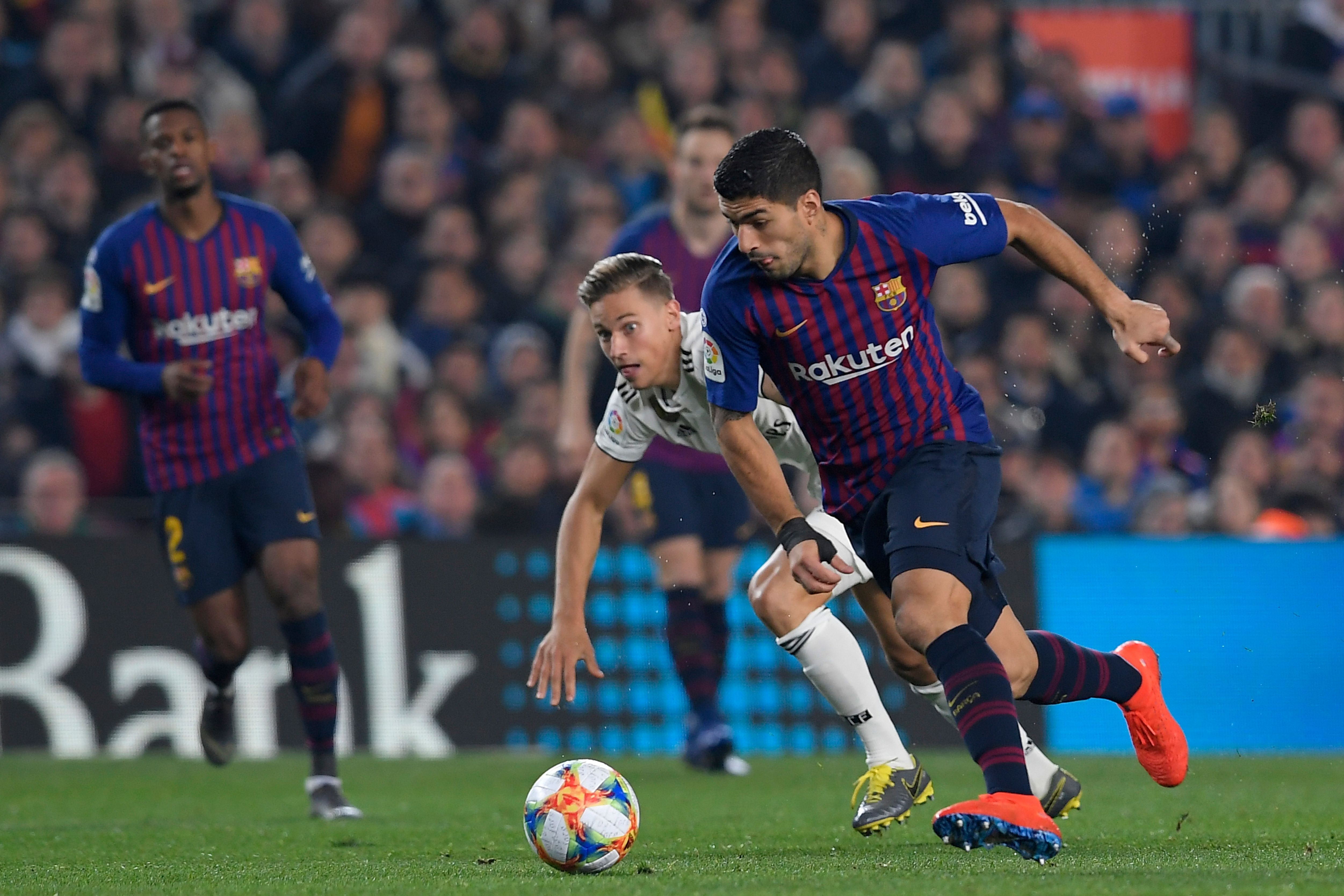 Luis Suarez Llorente Barcelona Real Madrid LaLiga