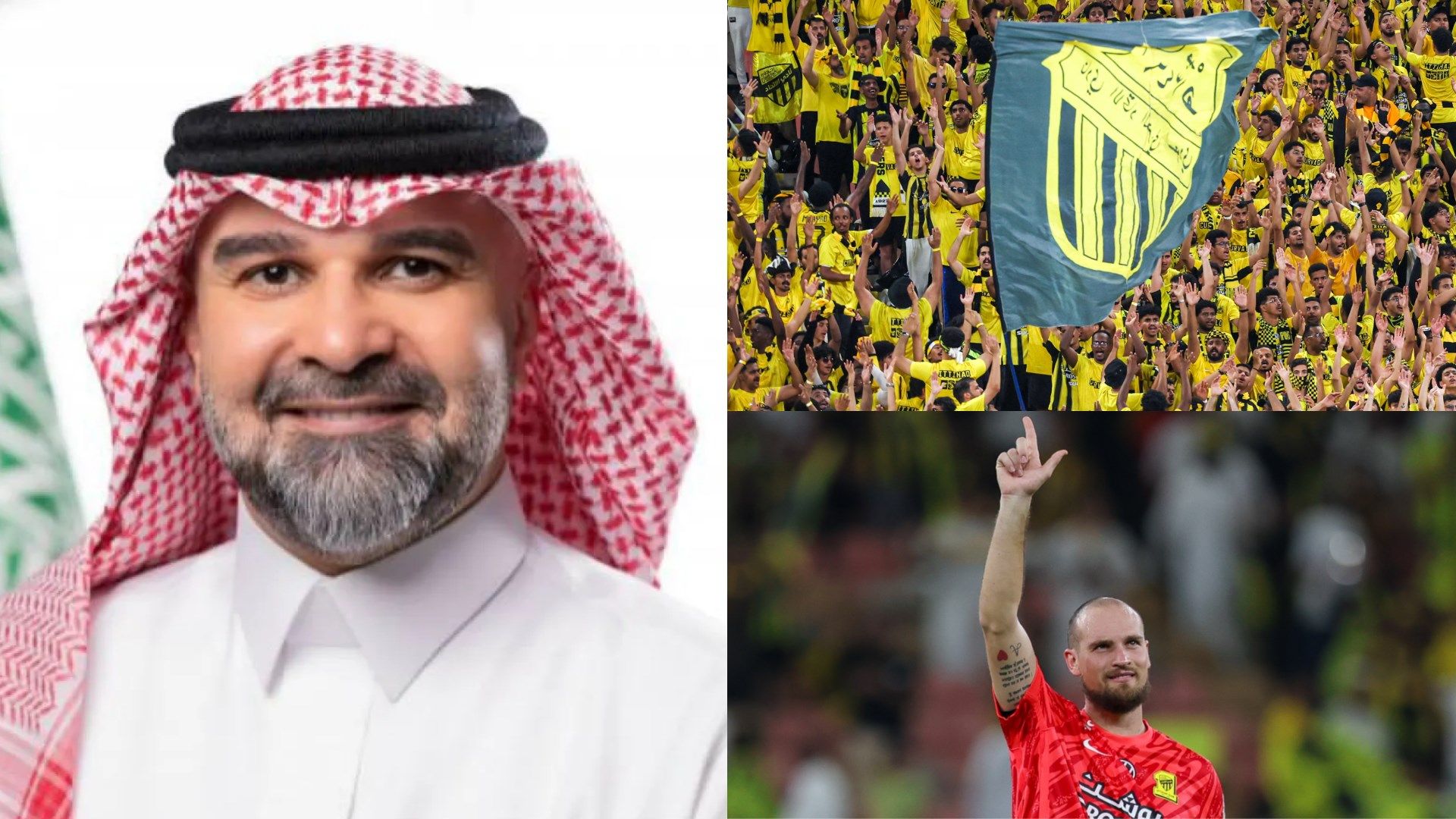 Fahad Cynndy Predrag Rajkovic Al Ittihad Fans