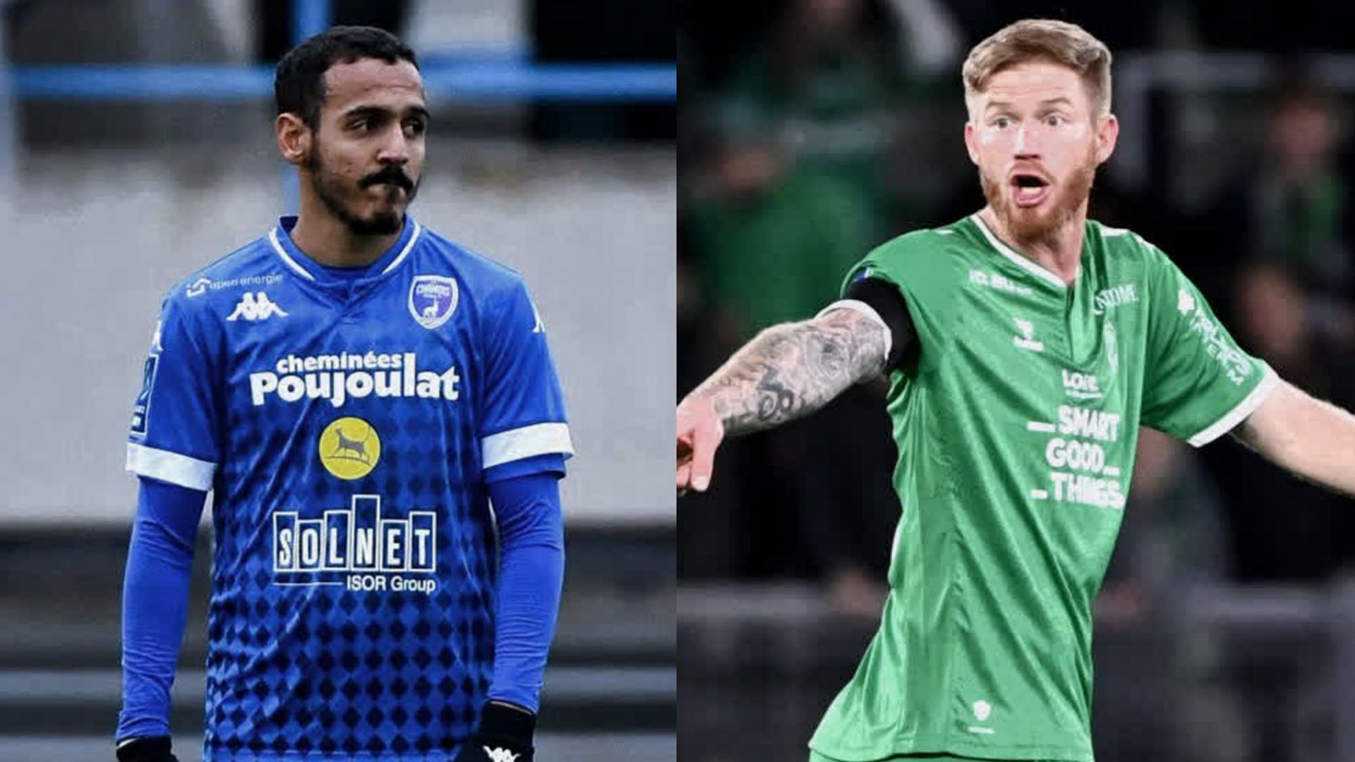 Chamois Niortais AS Saint-Etienne Boutobba Charbonnier Ligue 2