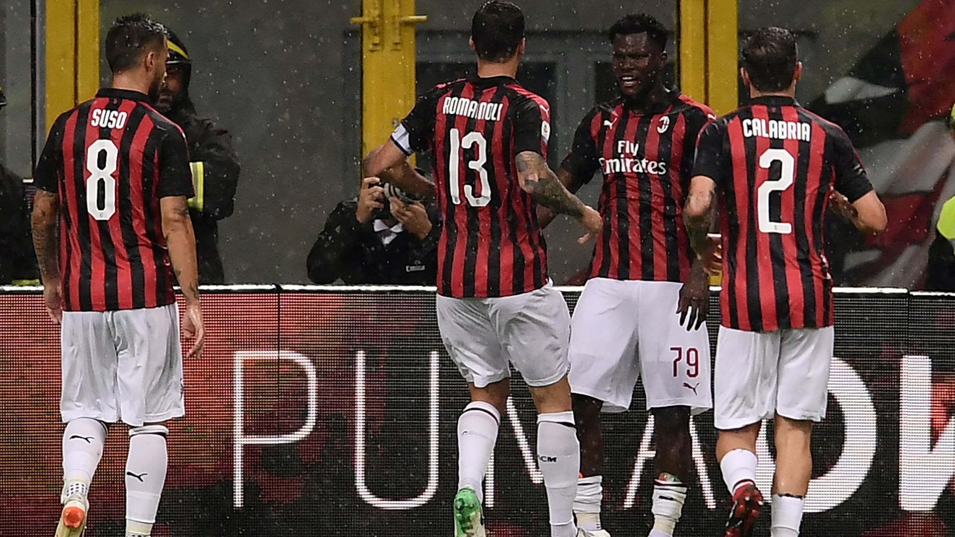 Kessié Milan Roma Serie A