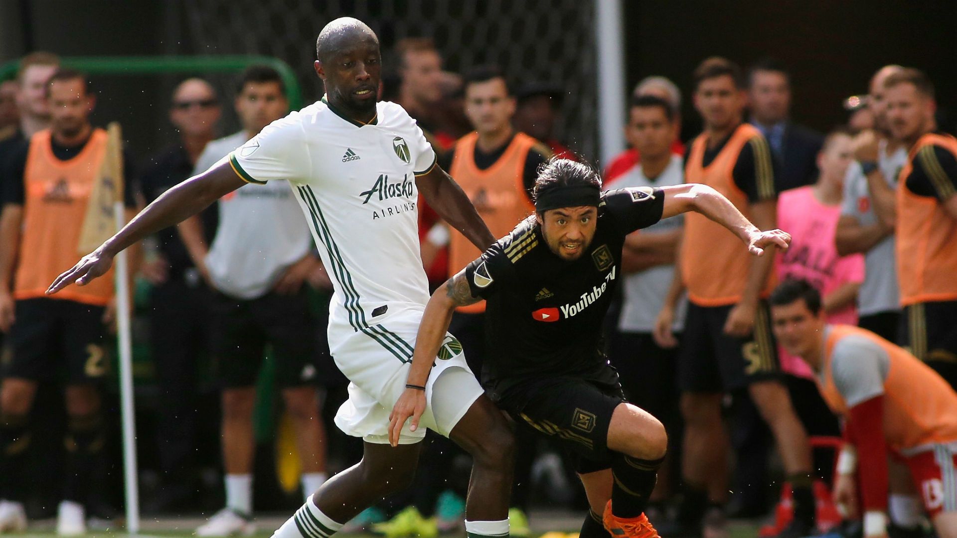 Lawrence Olum Lee Nguyen Portland Timber LAFC MLS 2018