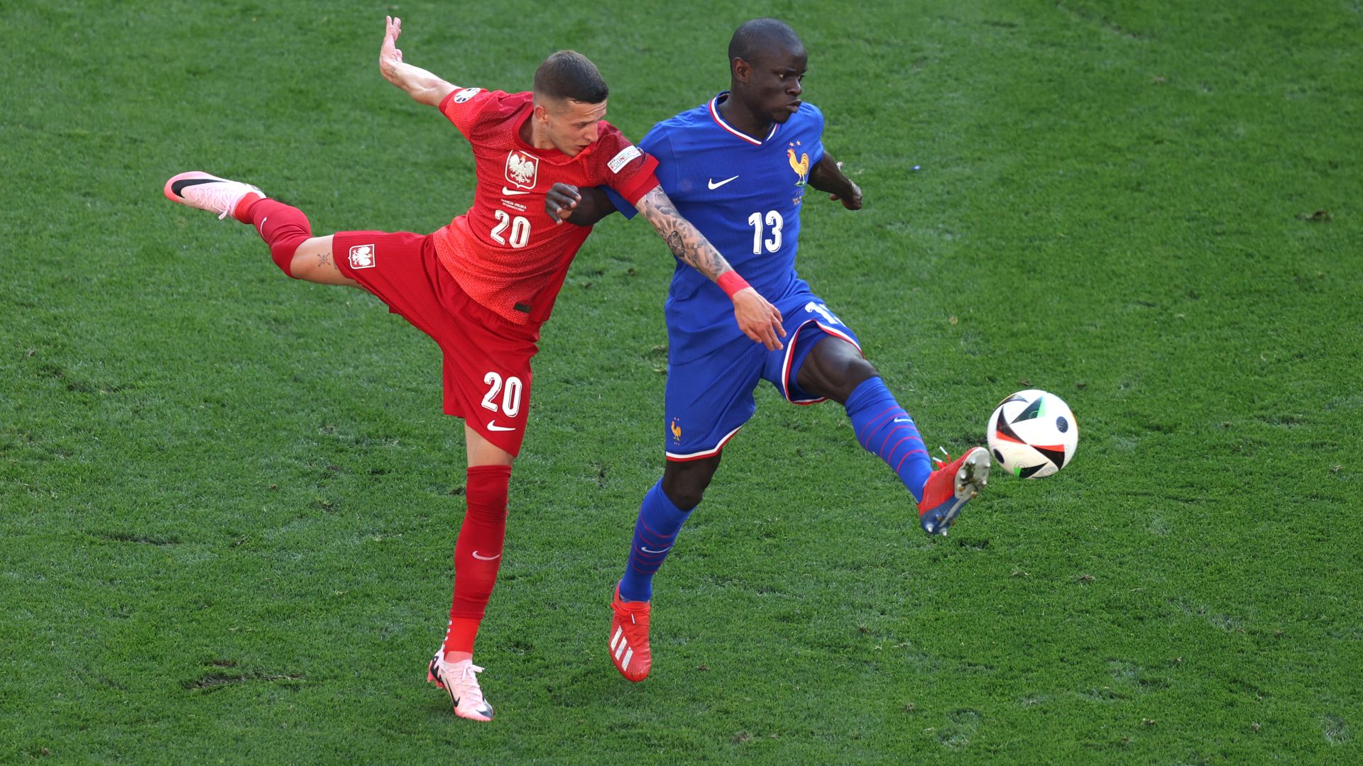 N'Golo Kante France Poland Euro 2024