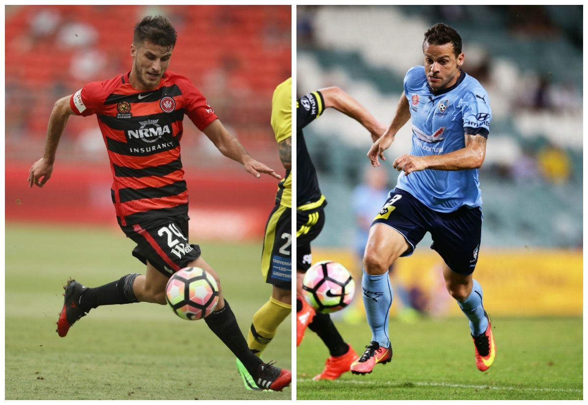 Terry Antonis Western Sydney Wanderers Bobo Sydney FC A-League