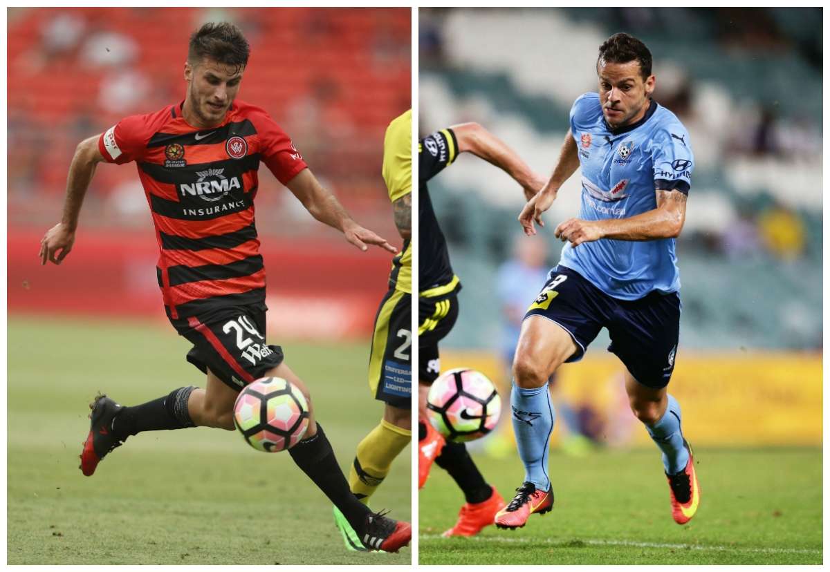 Terry Antonis Western Sydney Wanderers Bobo Sydney FC A-League