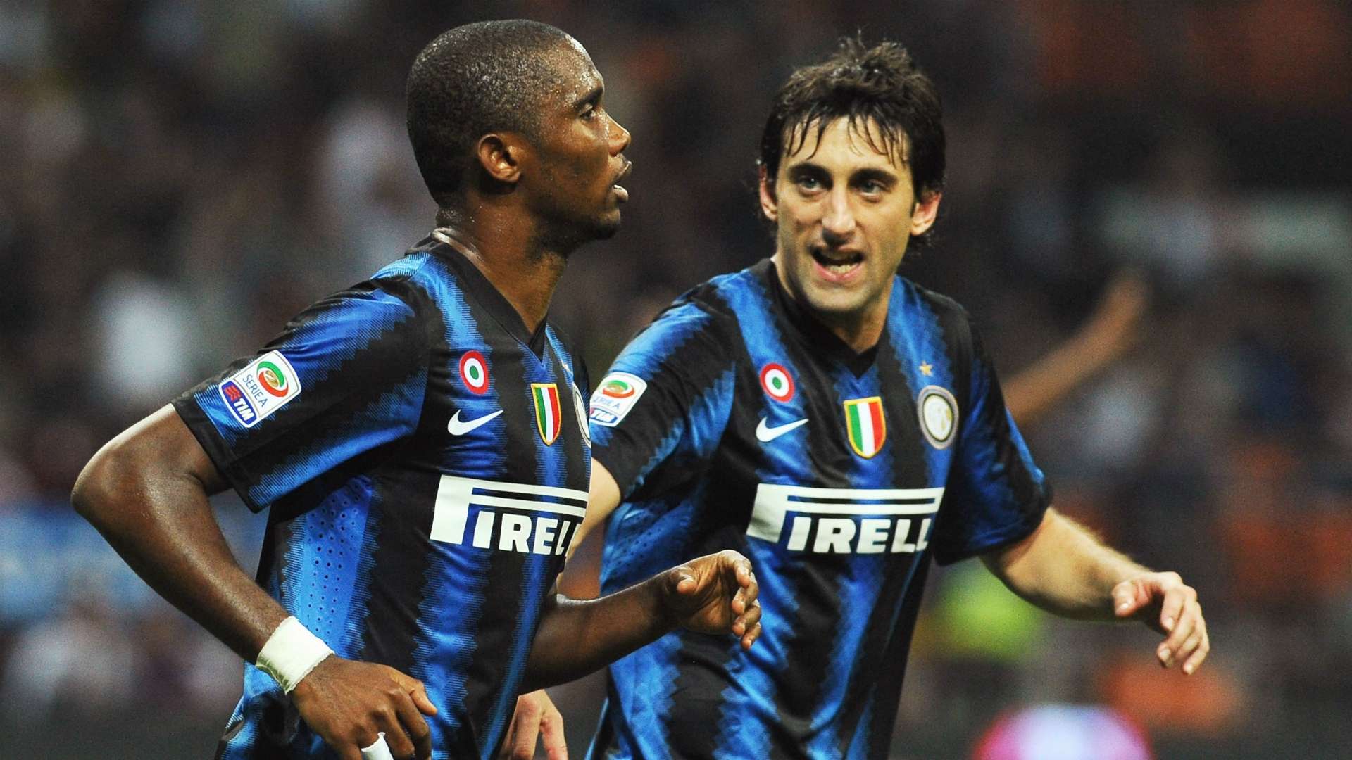 Samuel Eto'o Diego Milito Inter