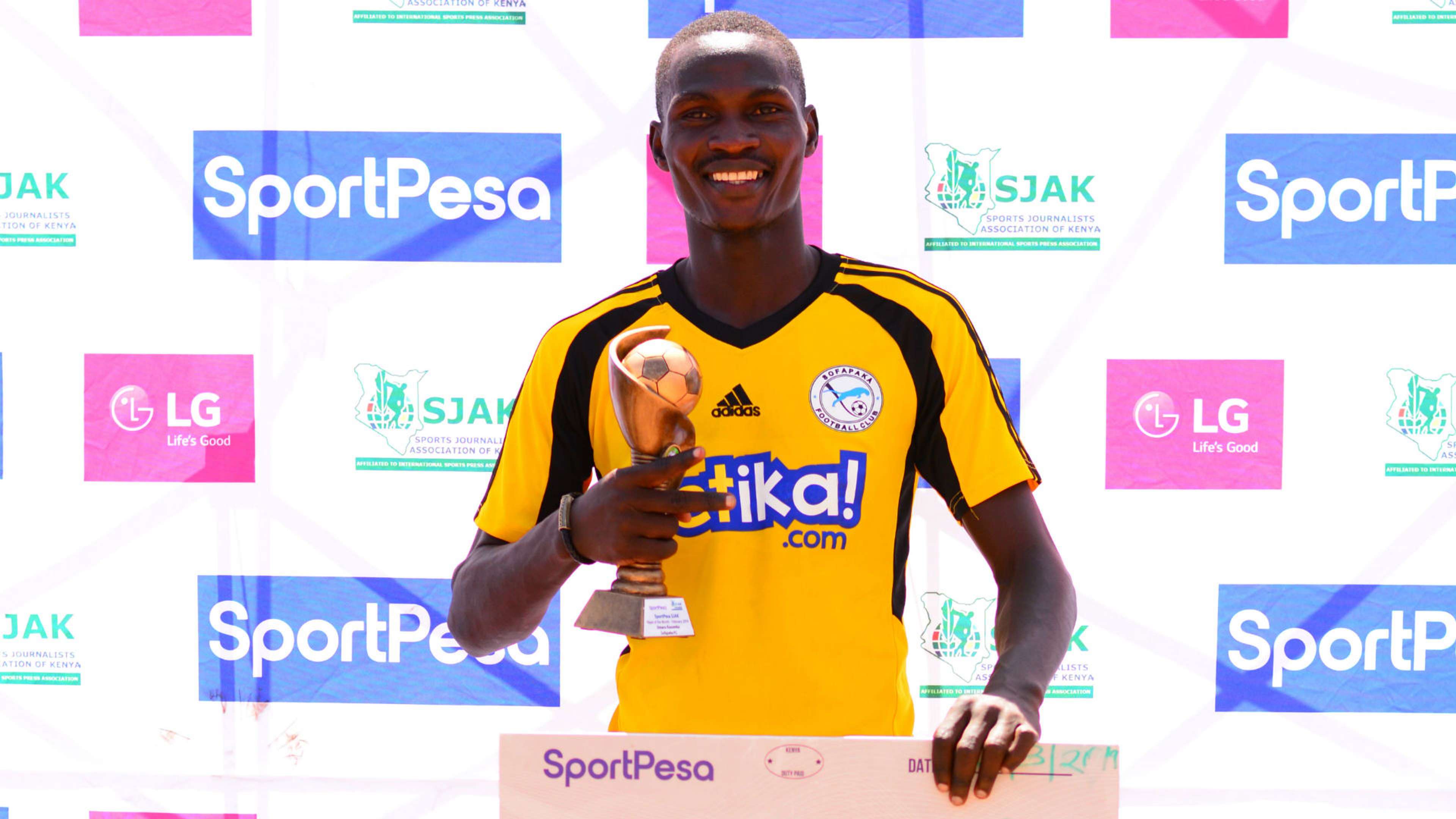 Sofapaka striker Umaru Kasumba.