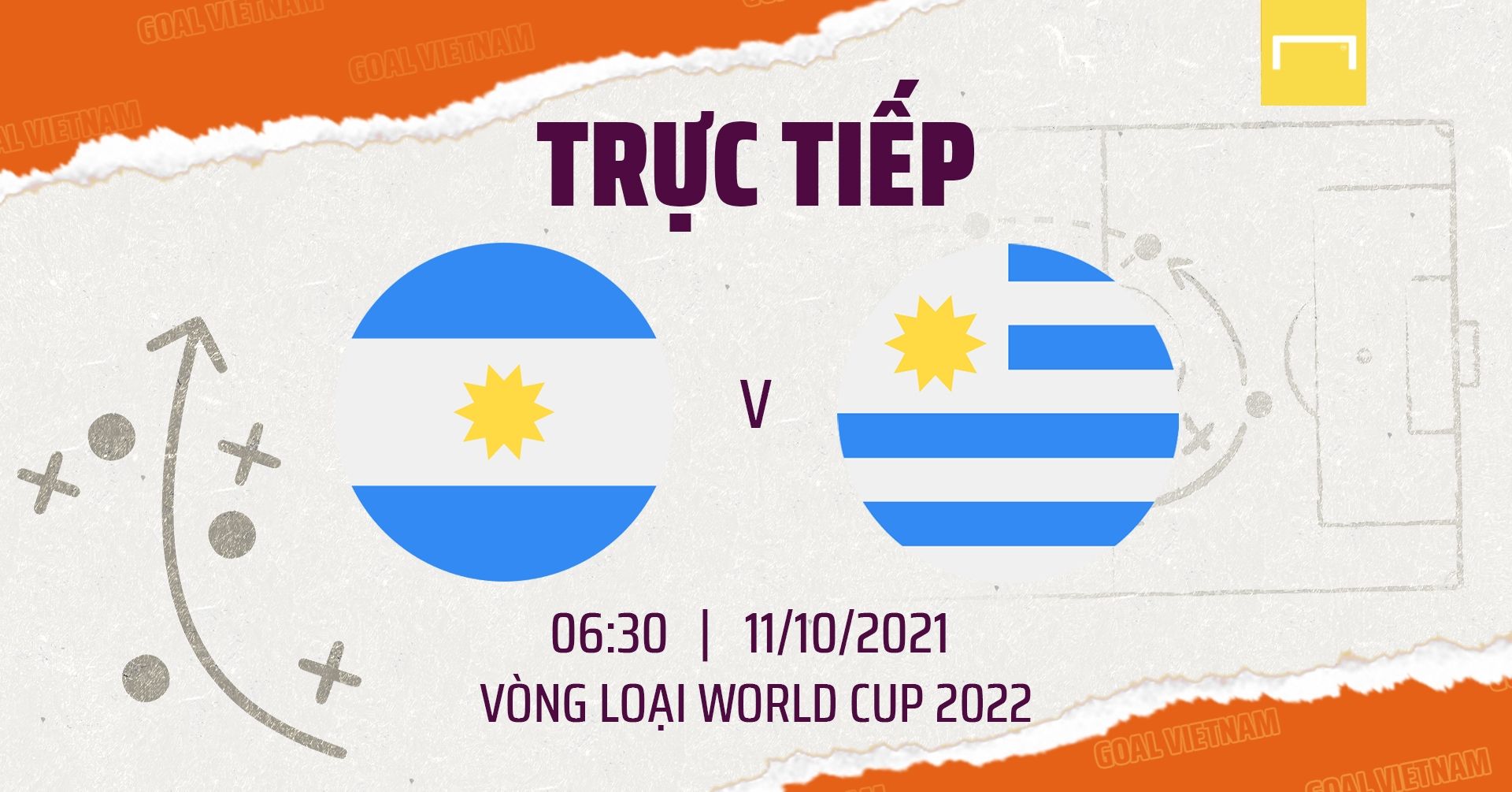 Live Argentina vs Uruguay