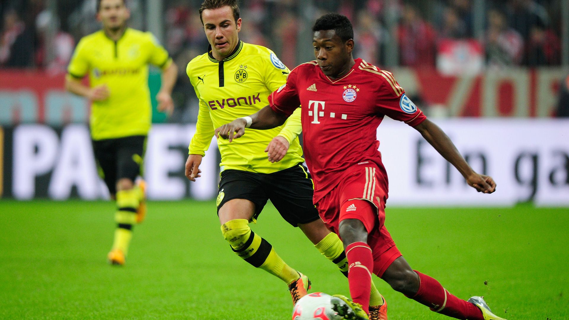 Mario Götze, David Alaba, Borussia Dortmund, Bayern München, 07042017