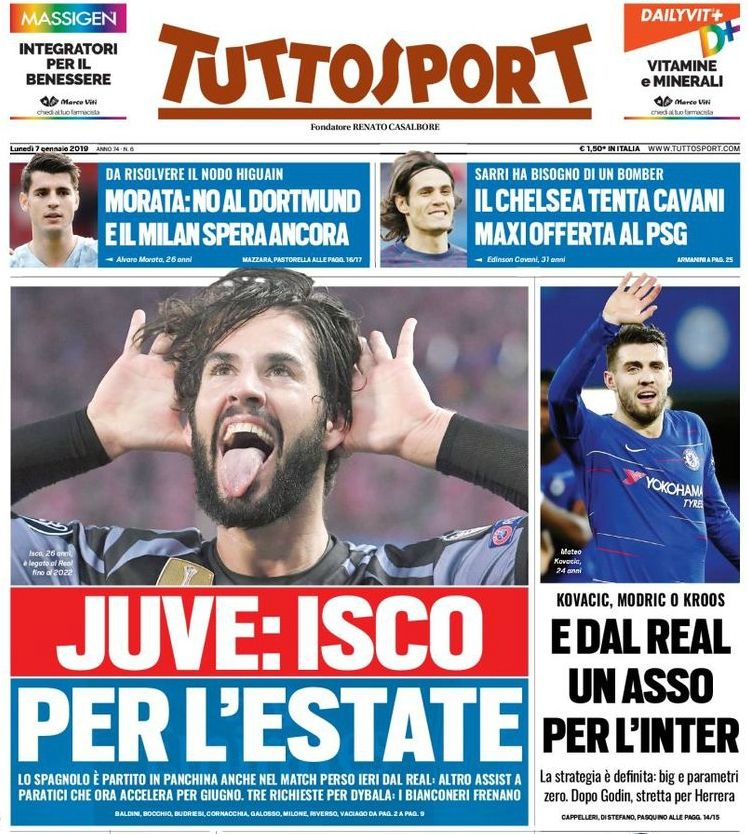 Tuttosport cover
