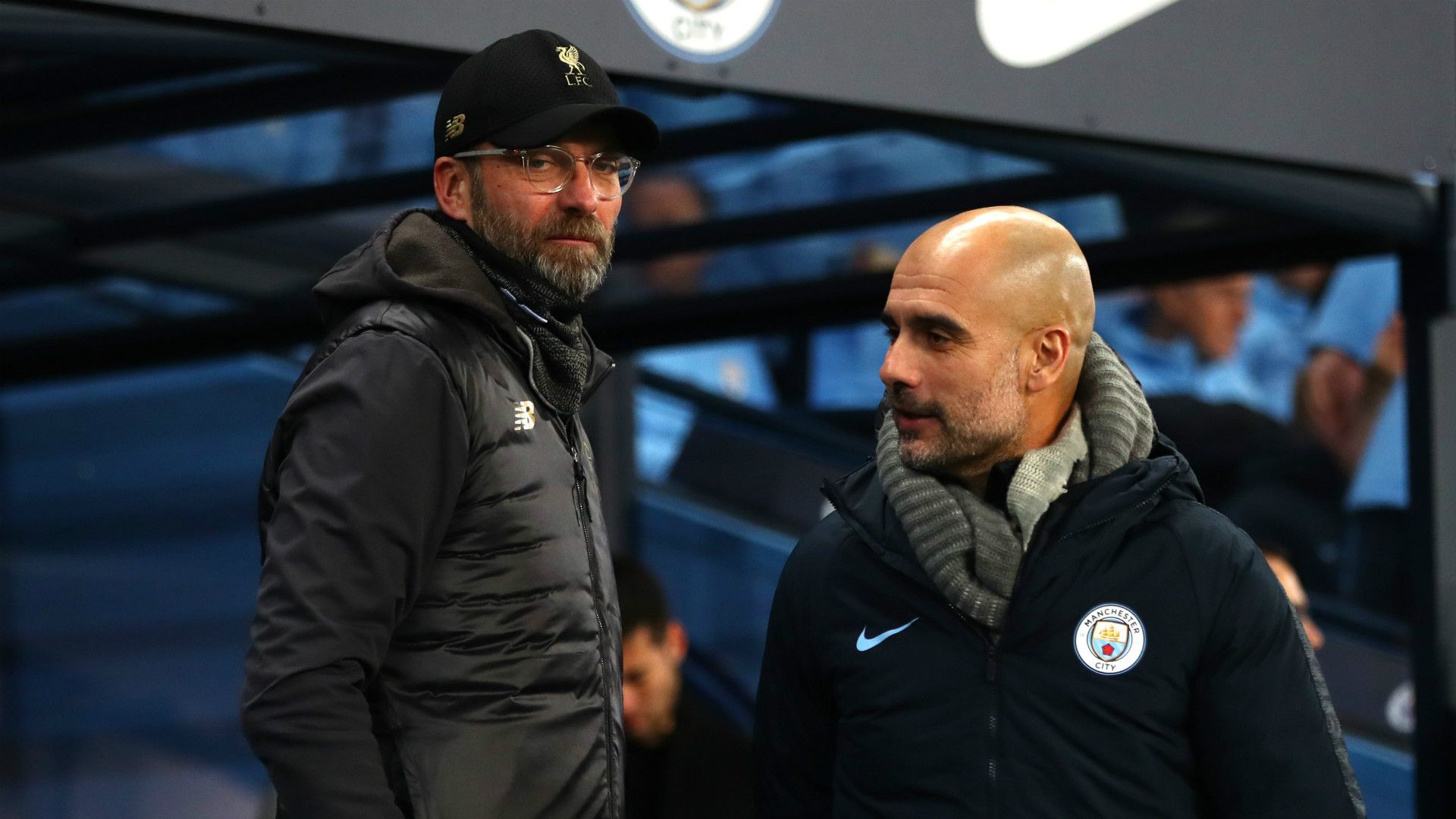 Jurgen Klopp Pep Guardiola Liverpool Manchester City 2018-19