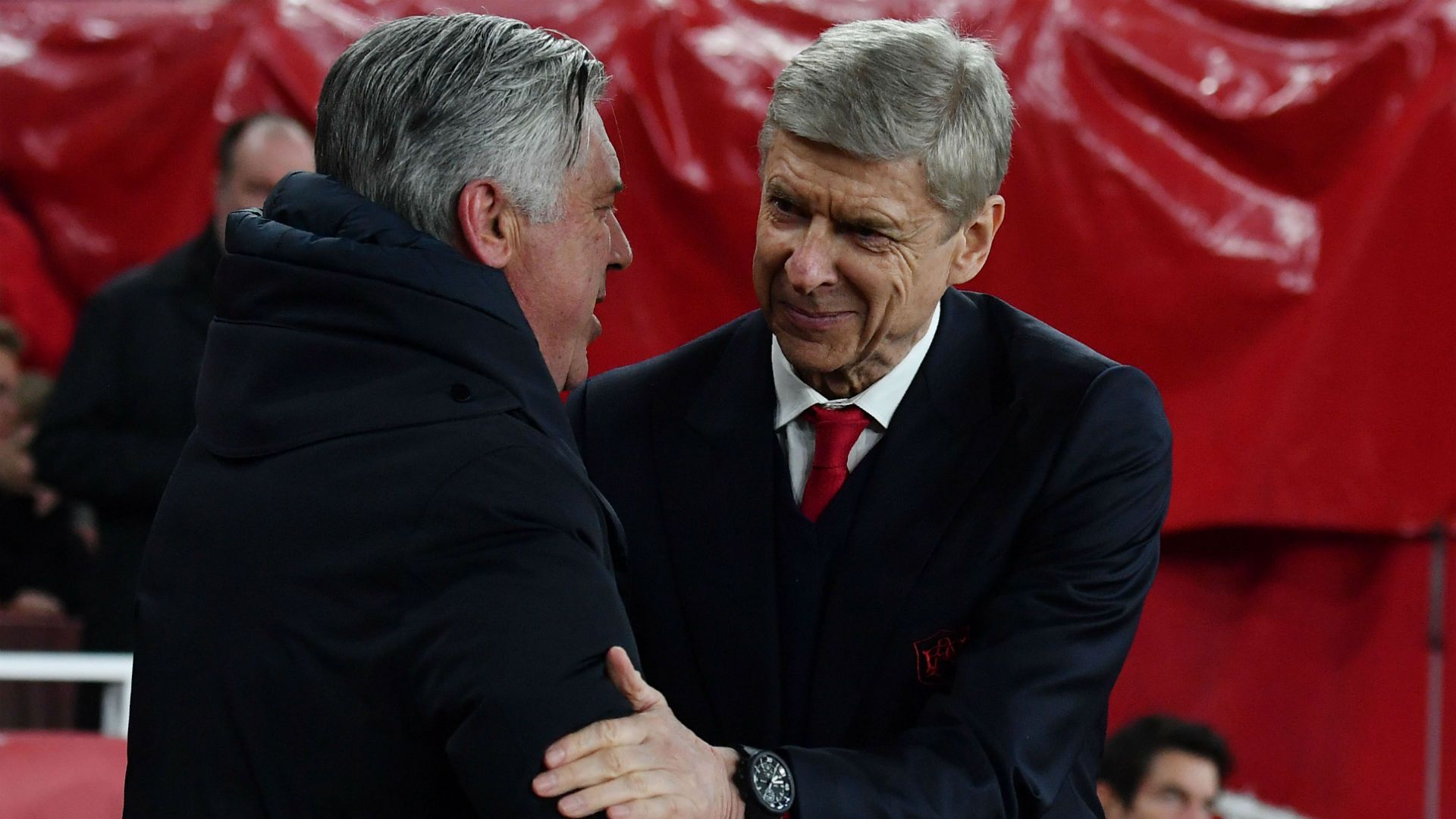 Carlo Ancelotti Arsene Wenger Bayern Munich Arsenal