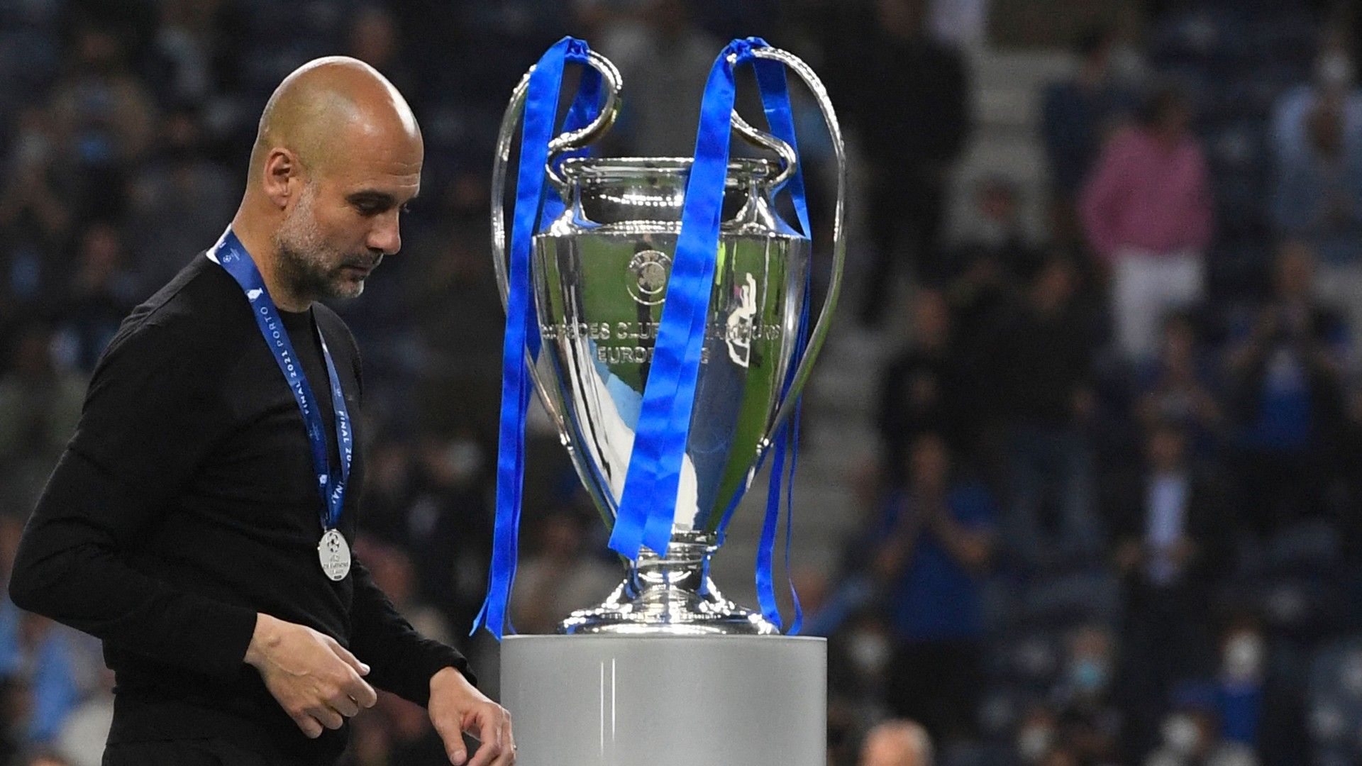 Pep Guardiola Manchester City Champions League Final
