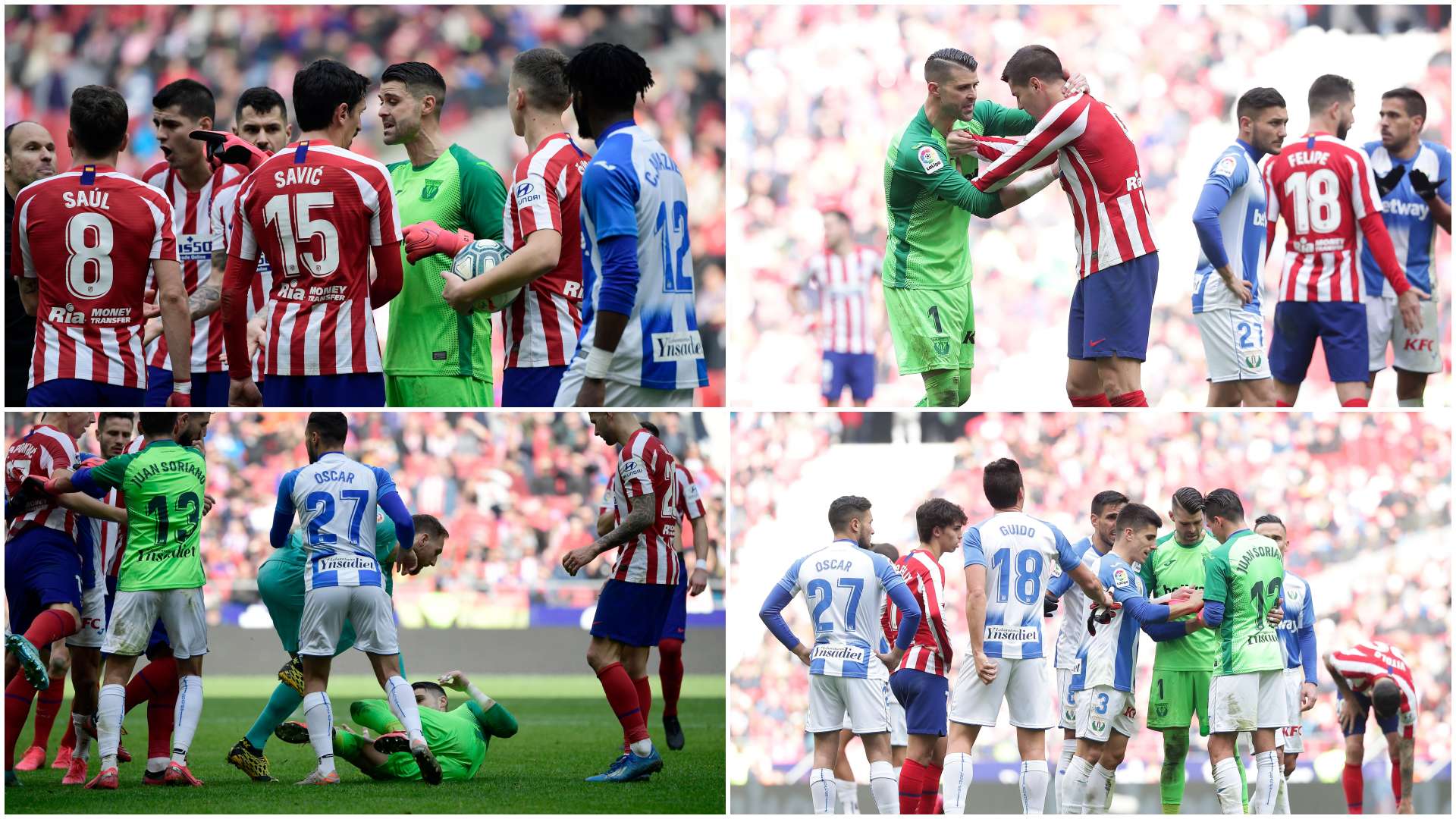 Cuellar Atletico Madrid Leganes LaLiga