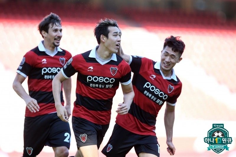 송민규 포항 득점