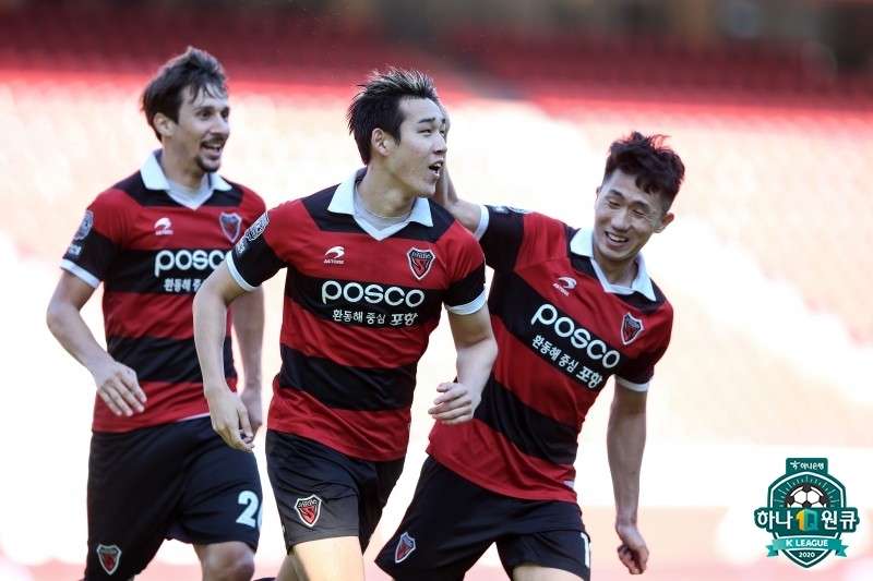 송민규 포항 득점