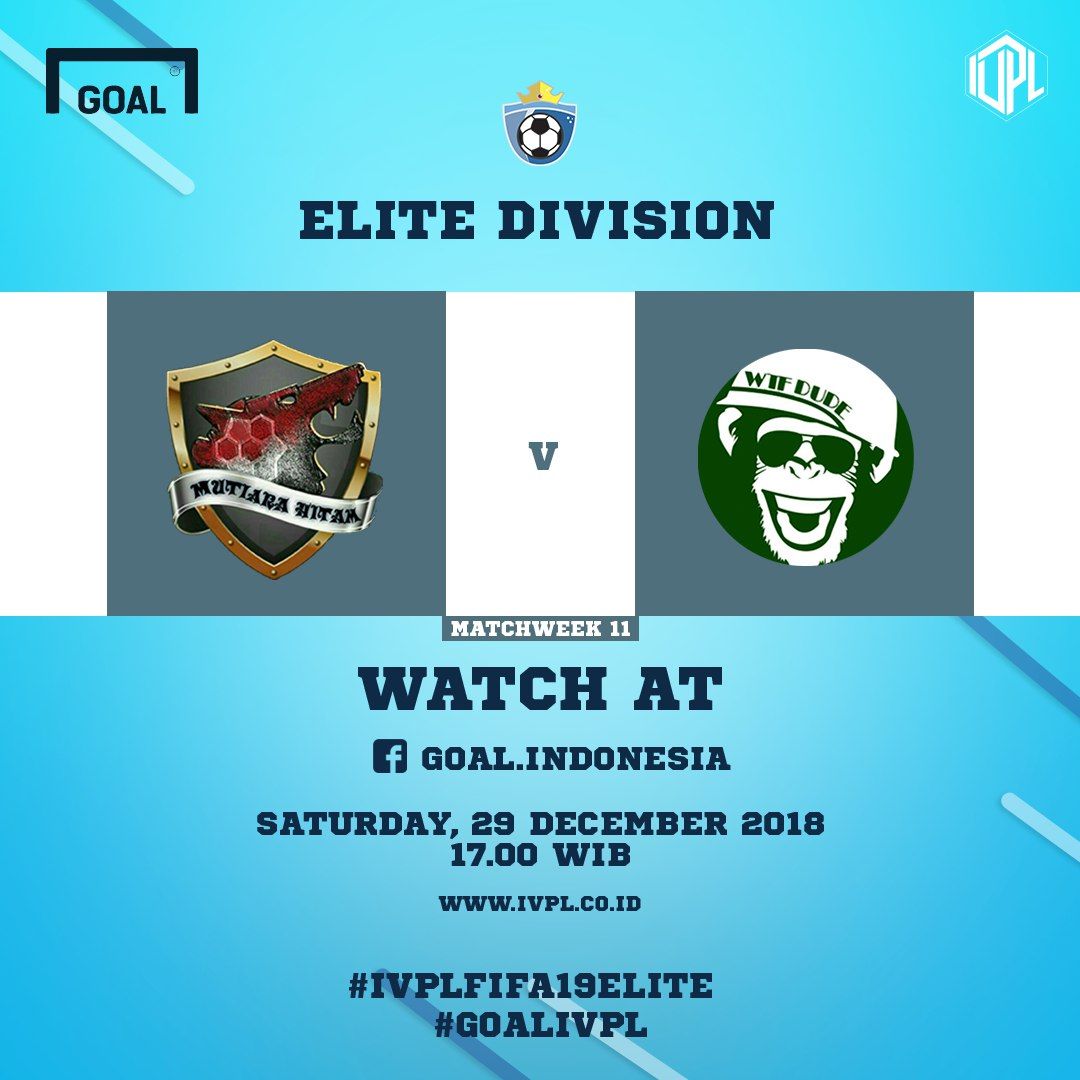 Jadwal IVPL 2018 Gameweek 11