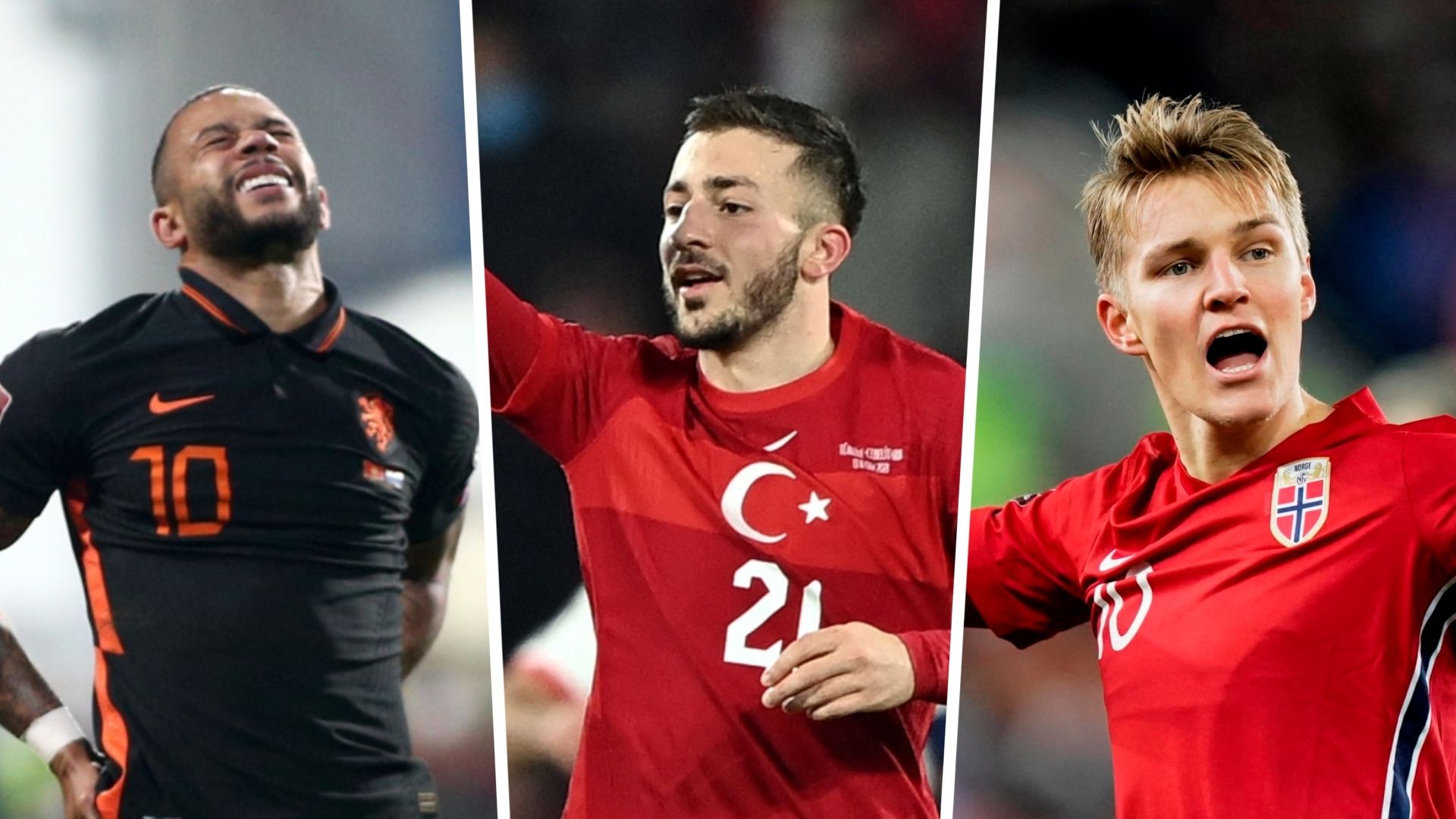 Belanda, Turki, Norwegia WCQ Europe GFX