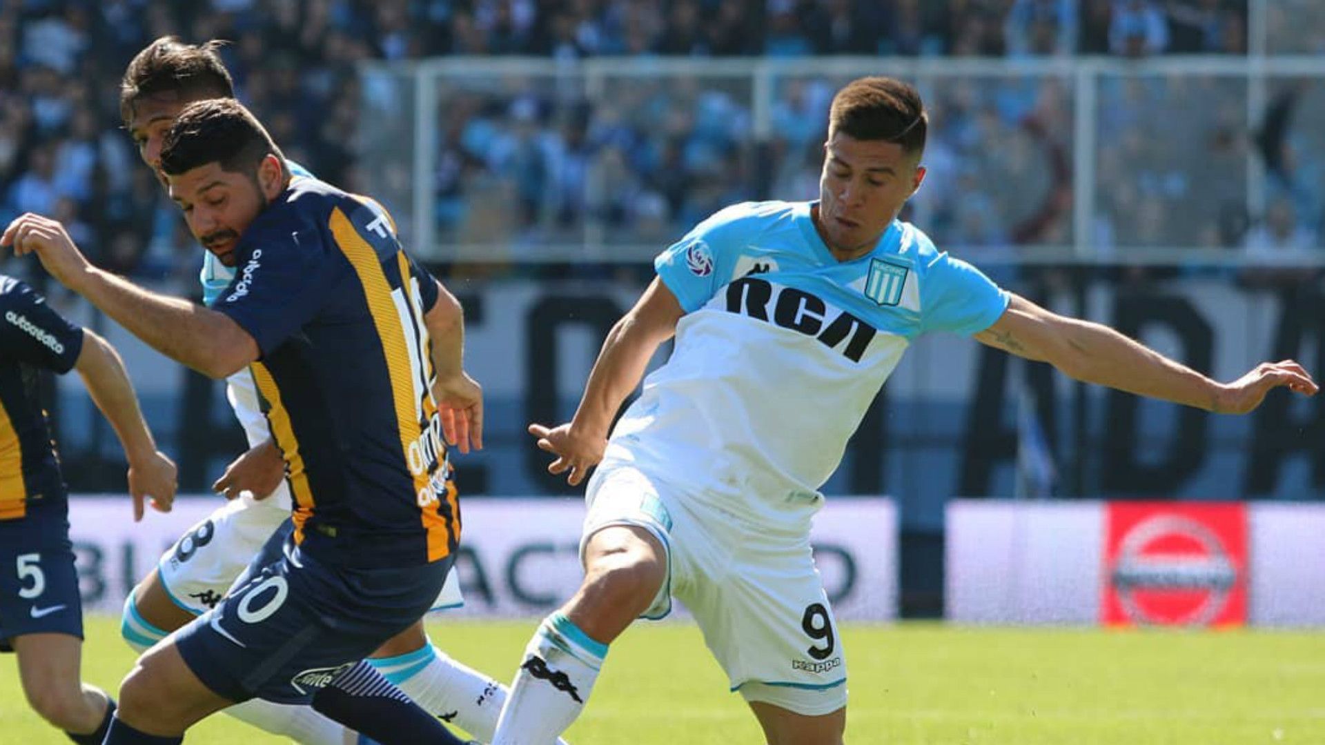 Jonathan Cristaldo Nestor Ortigoza Racing Rosario Central Superliga 02092018