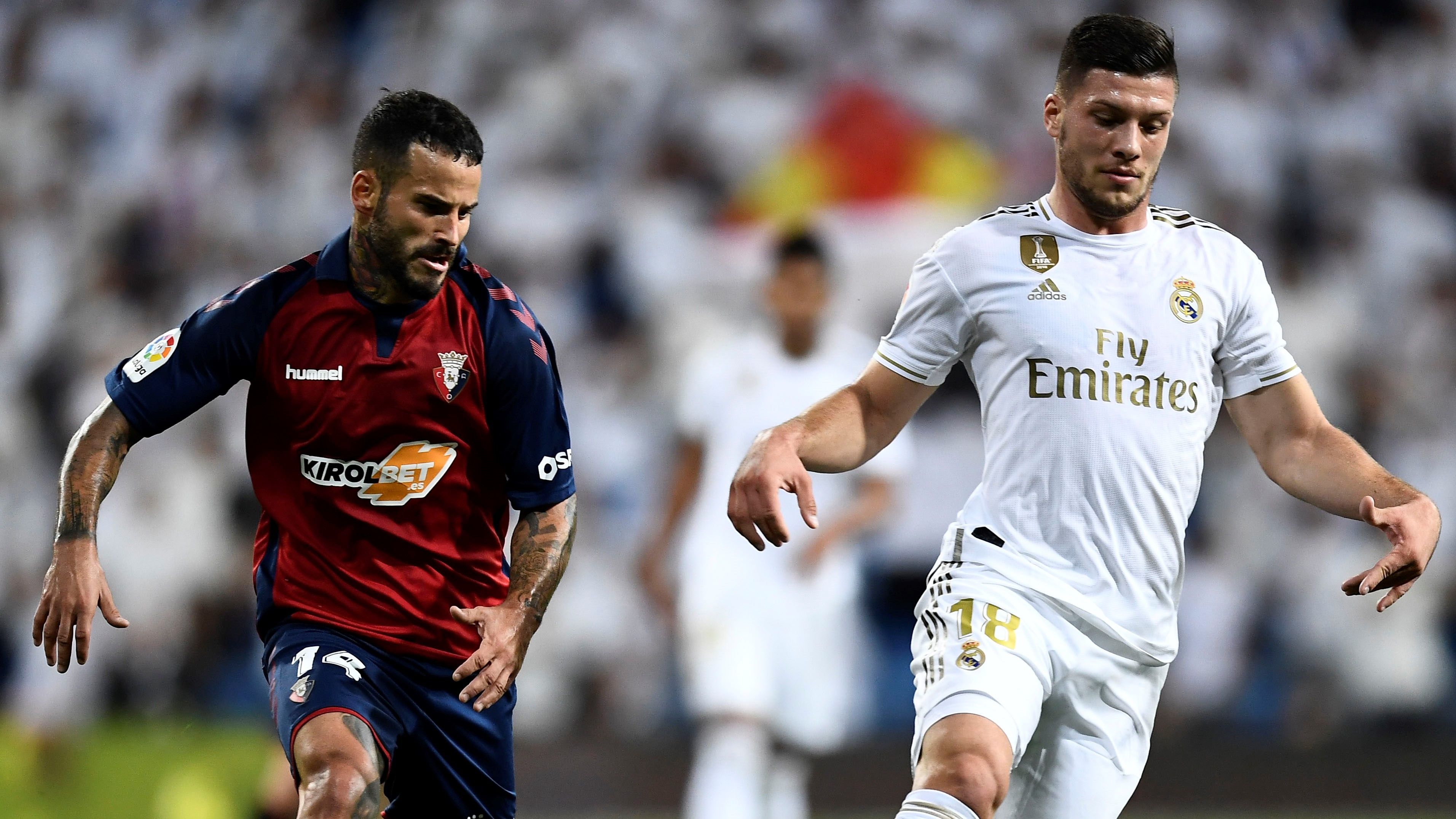 Luka Jovic Ruben Garcia Real Madrid Osasuna LaLiga 29092019