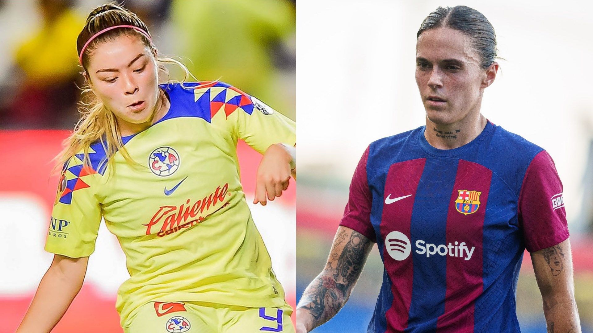 América Femenil Barcelona Femenil amistoso