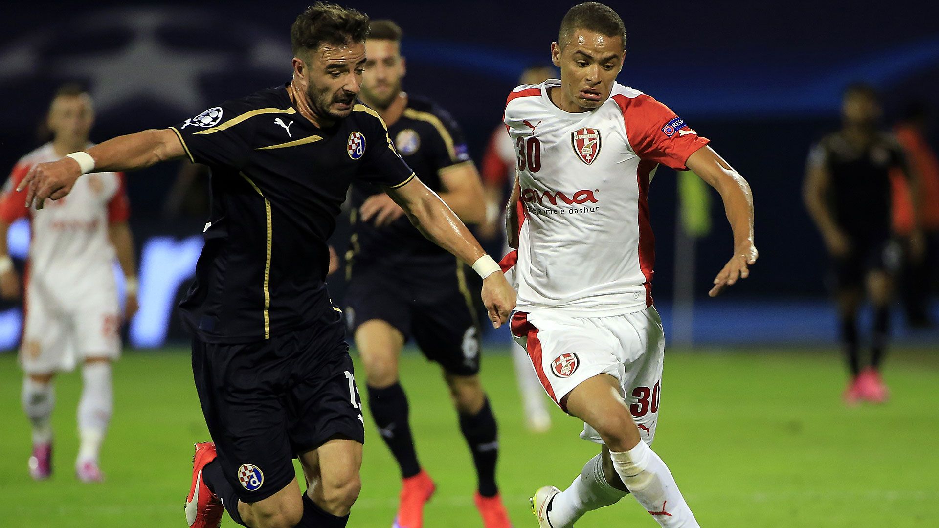 Dinamo Zagreb Skenderbeu Champions League Play Off 25082015
