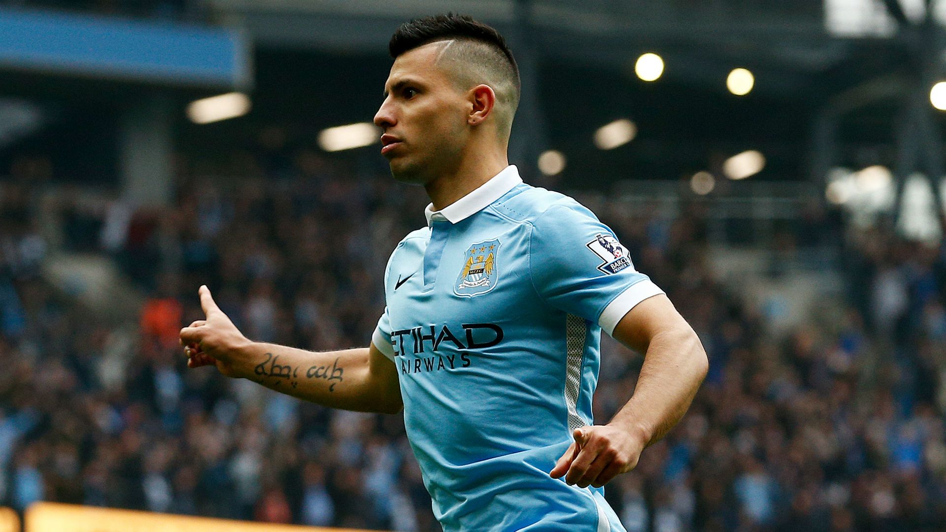 Sergio Aguero Manchester City 2015