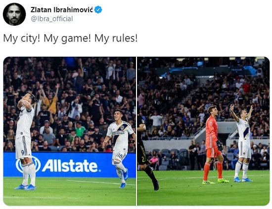 Ibra tweet
