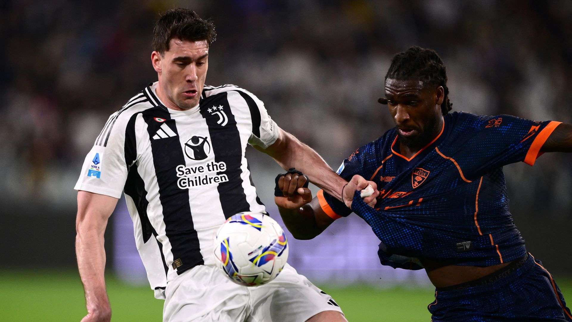 Dusan Vlahovic Juventus Lecce Serie A