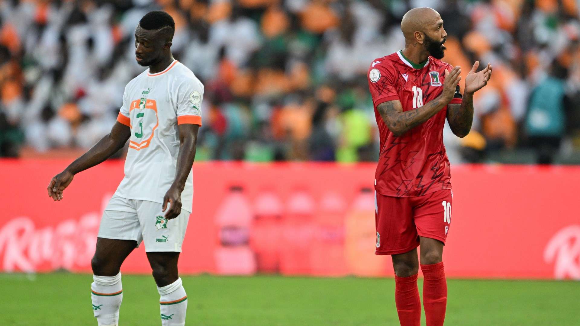 Emilio Nsue Equatorial Guinea vs Ivory Coast 2023 AFCON