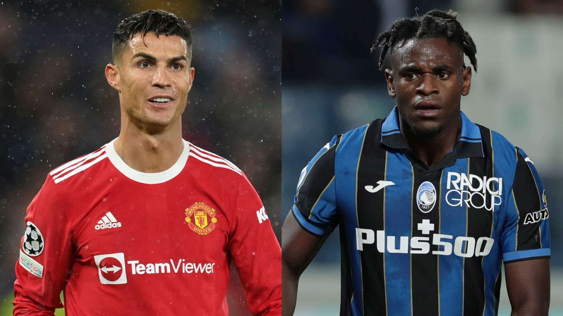 Cristiano Ronaldo Manchester United Duvan Zapata Atalanta