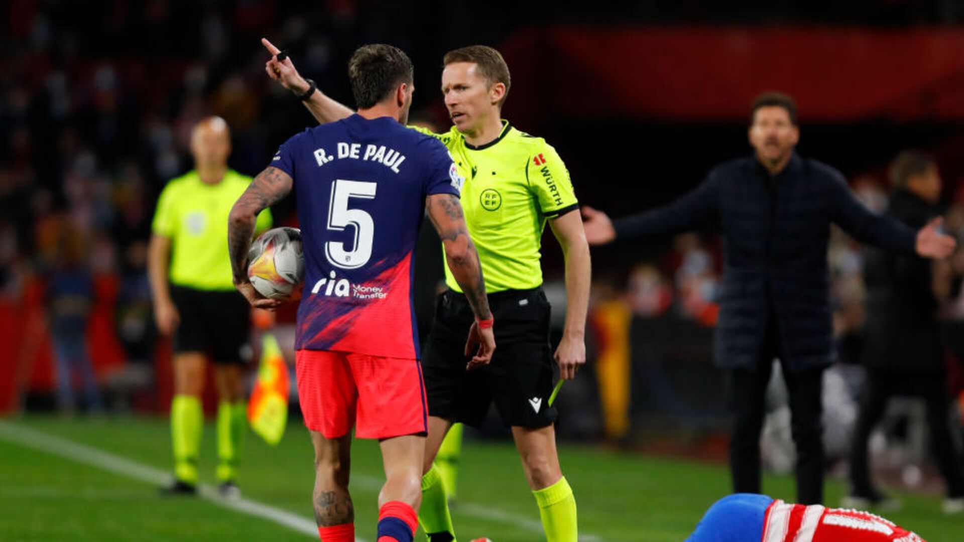 De Paul protesta Atlético de Madrid