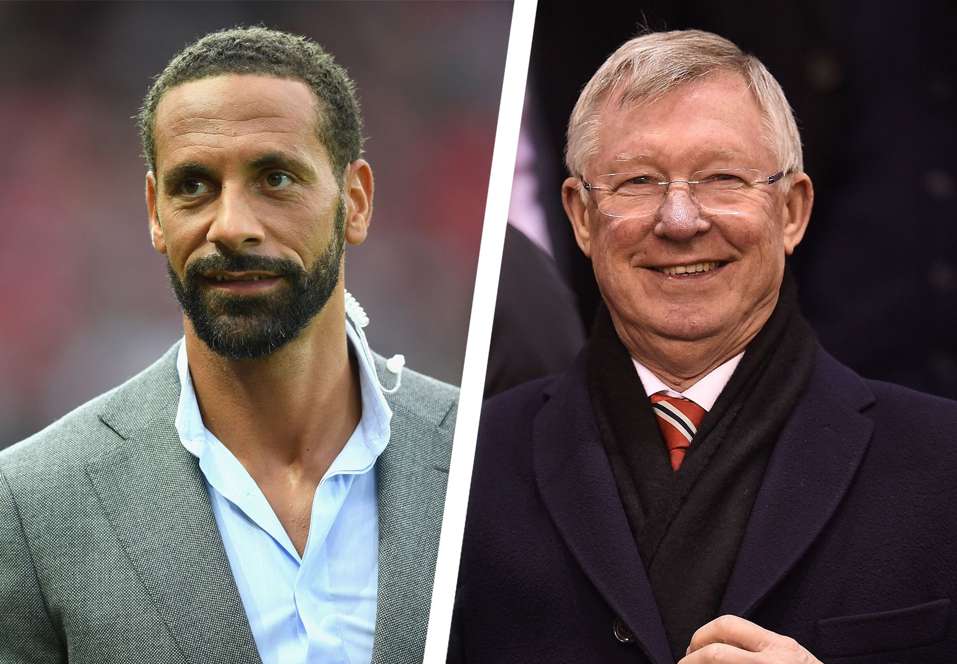 Rio Ferdinand Sir Alex Ferguson