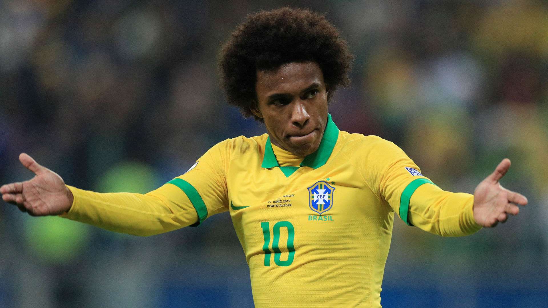 Willian seleção Brasil Paraguai Copa América 28 06 2019