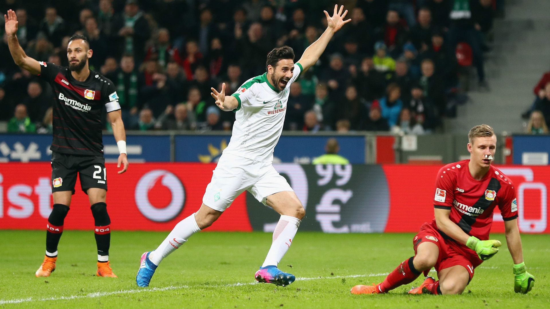Claudio Pizarro Werder Bremen Bundesliga 10032017
