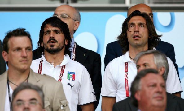 Gennaro Gattuso und Andrea Pirlo