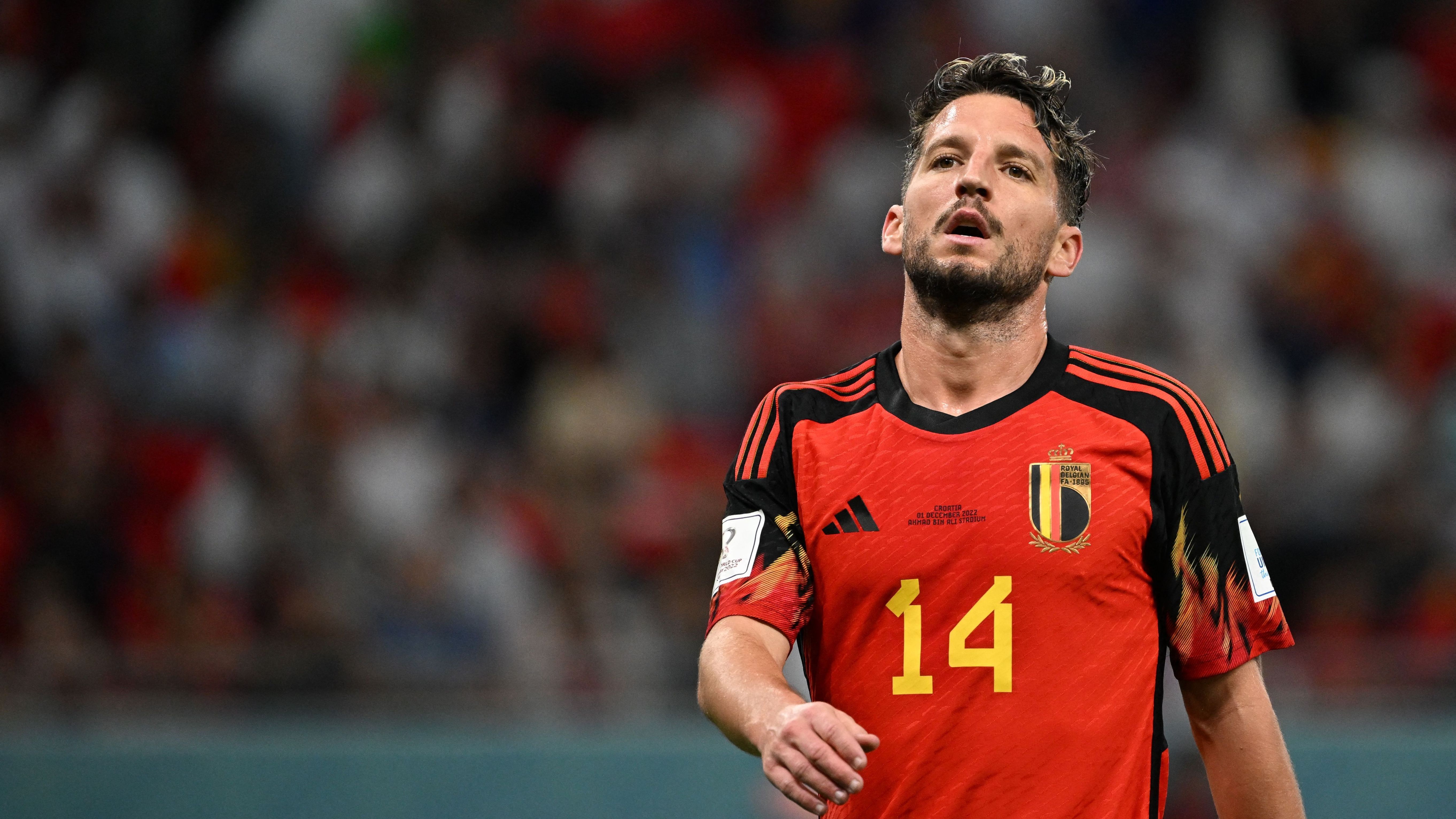 Dries Mertens Croatia Belgium 2022