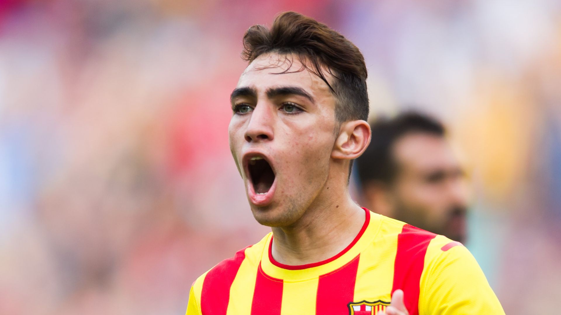 Munir El-Haddadi FC Barcelona II 09132014