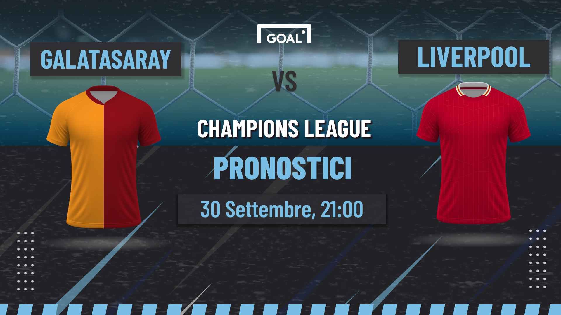 pronostici Galatasaray - Liverpool