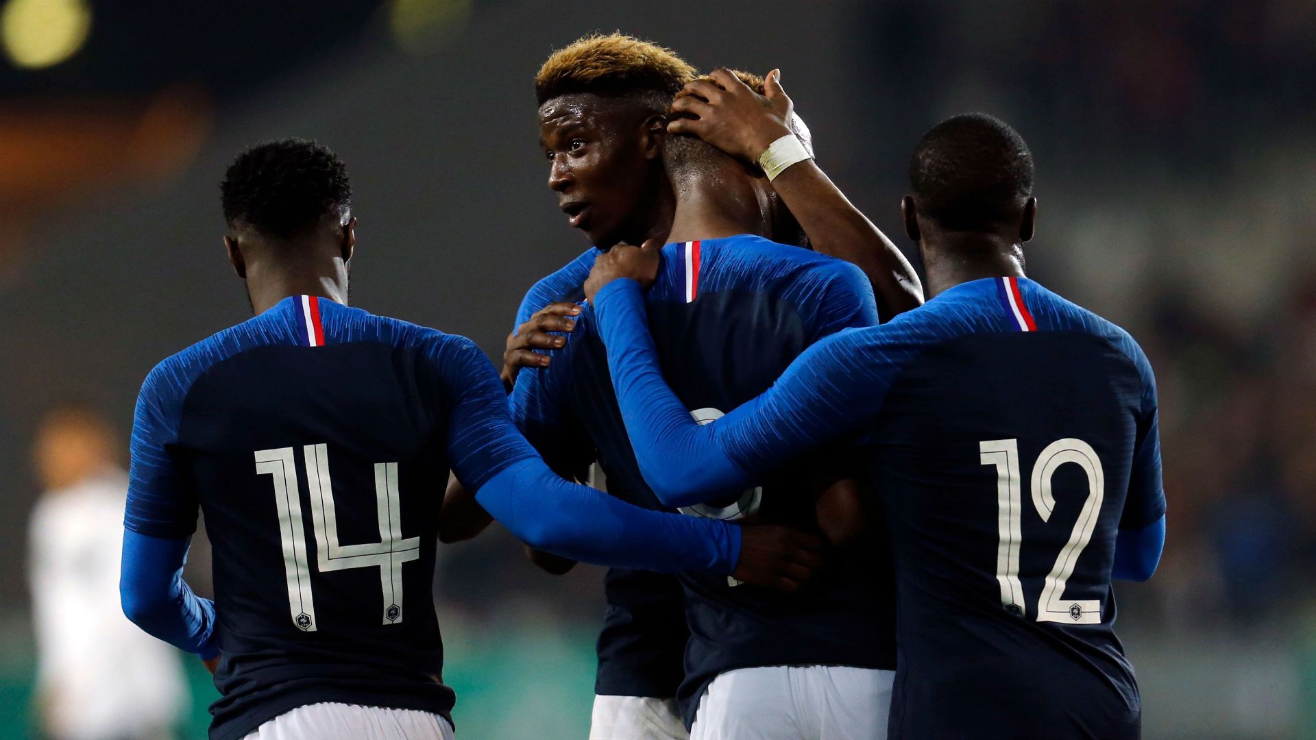 Moussa Dembelé Jonathan Bamba Germany France U21 Friendly 21032019