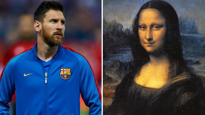 Messi Mona Lisa