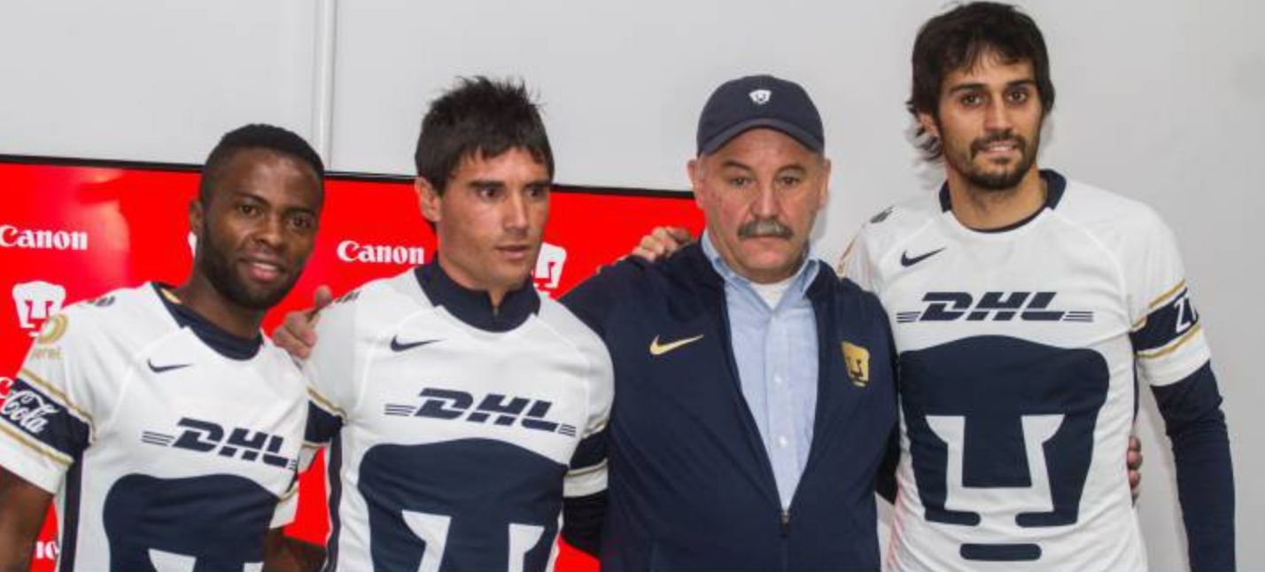 Pumas Yuber Asprilla Matías Alustiza Alejandro Arribas